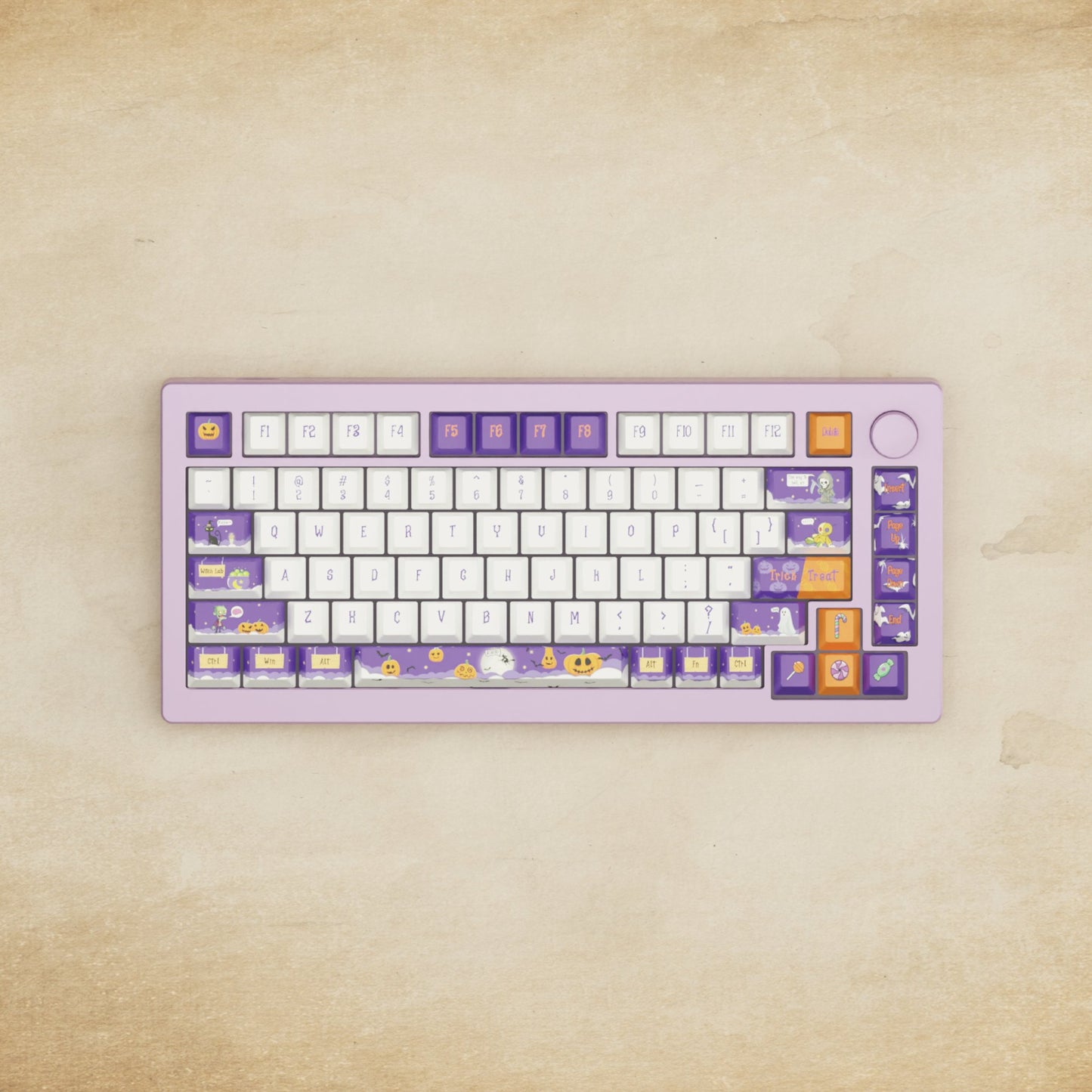 Monsgeek M1W - 75% Halloween Mechanical Keyboard - Goblintechkeys