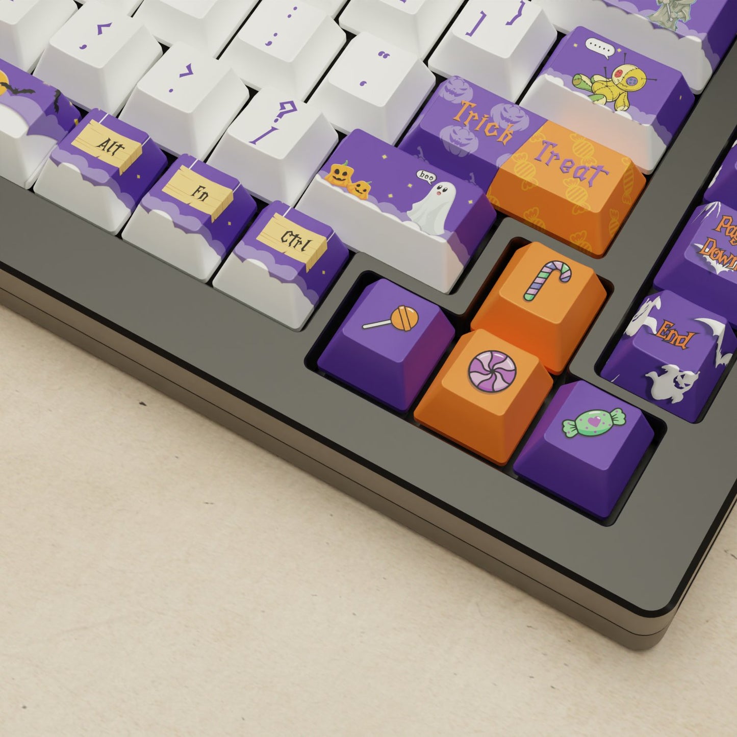 Monsgeek M1W - 75% Halloween Mechanical Keyboard - Goblintechkeys