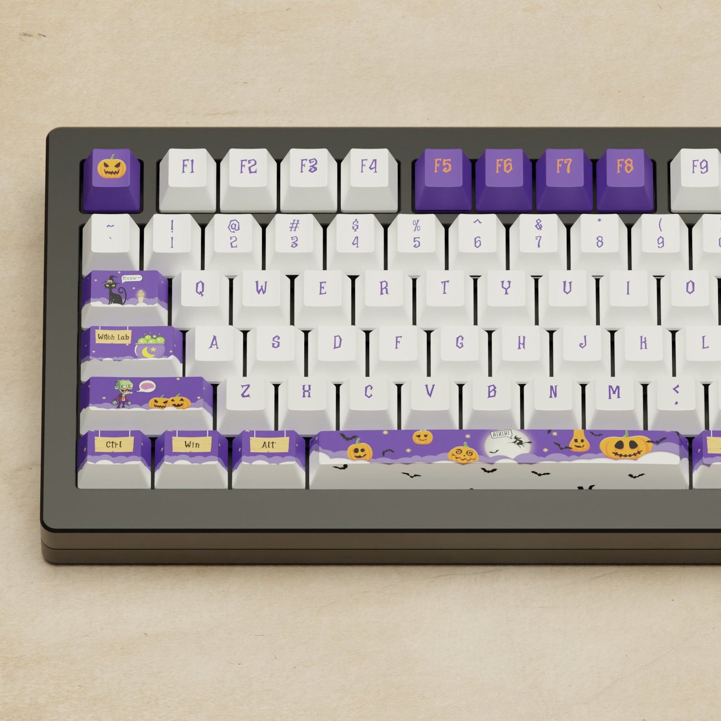 Monsgeek M1W - 75% Halloween Mechanical Keyboard - Goblintechkeys