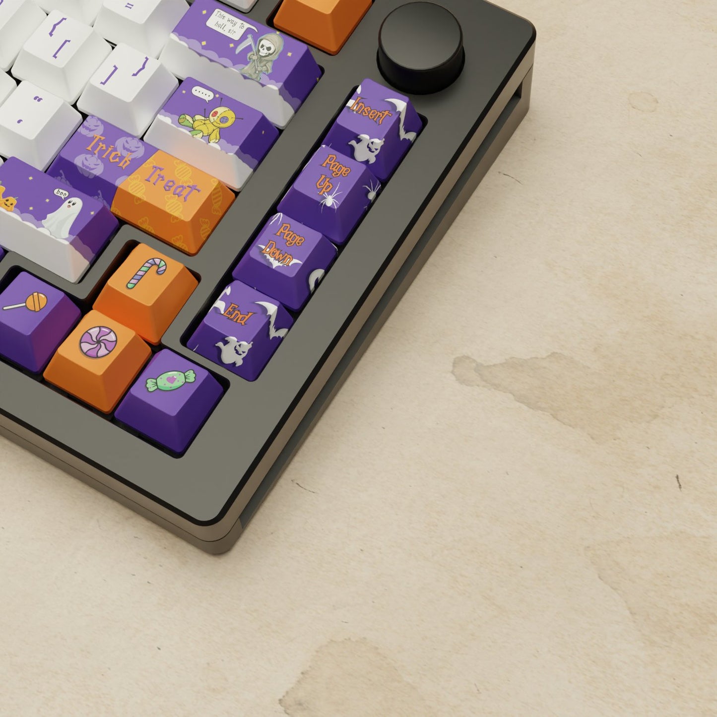 Monsgeek M1W - 75% Halloween Mechanical Keyboard - Goblintechkeys