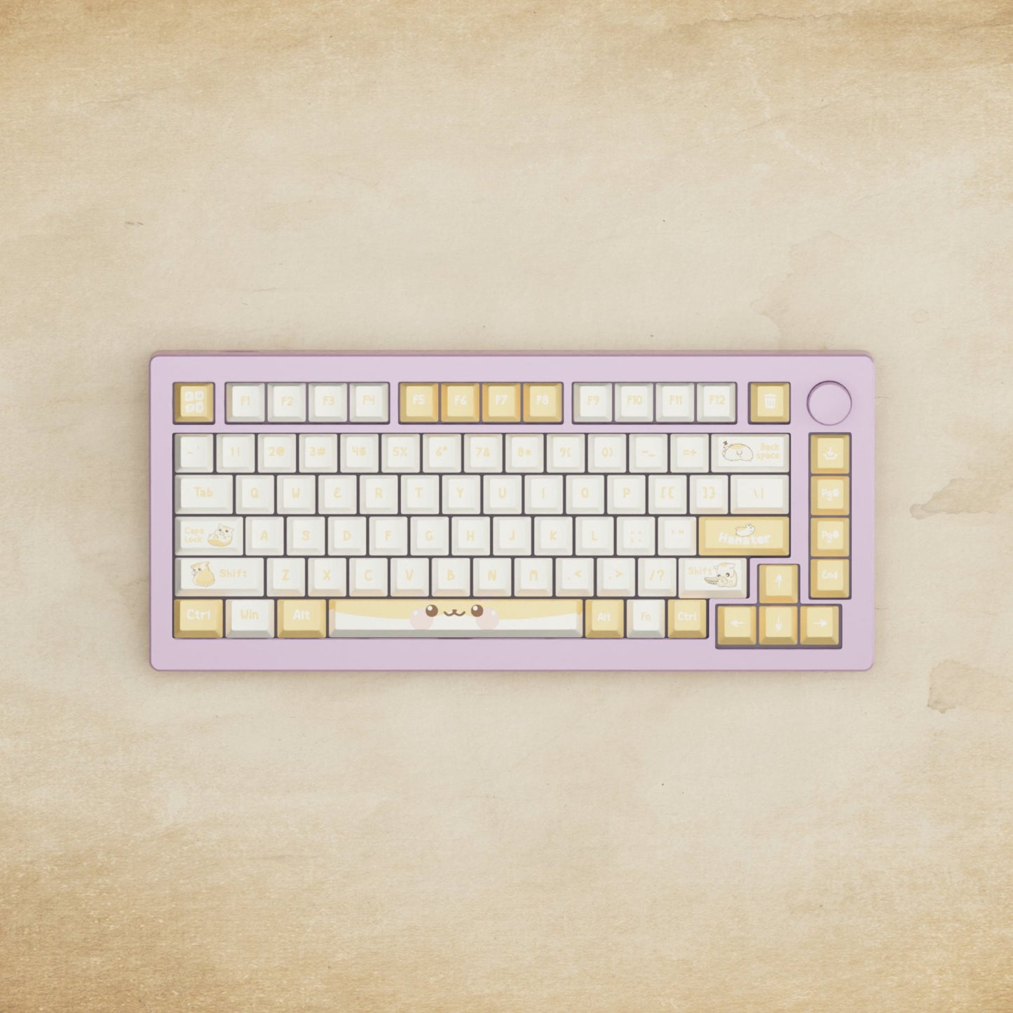 Monsgeek M1W - 75% Hamster Mechanical Keyboard - Goblintechkeys