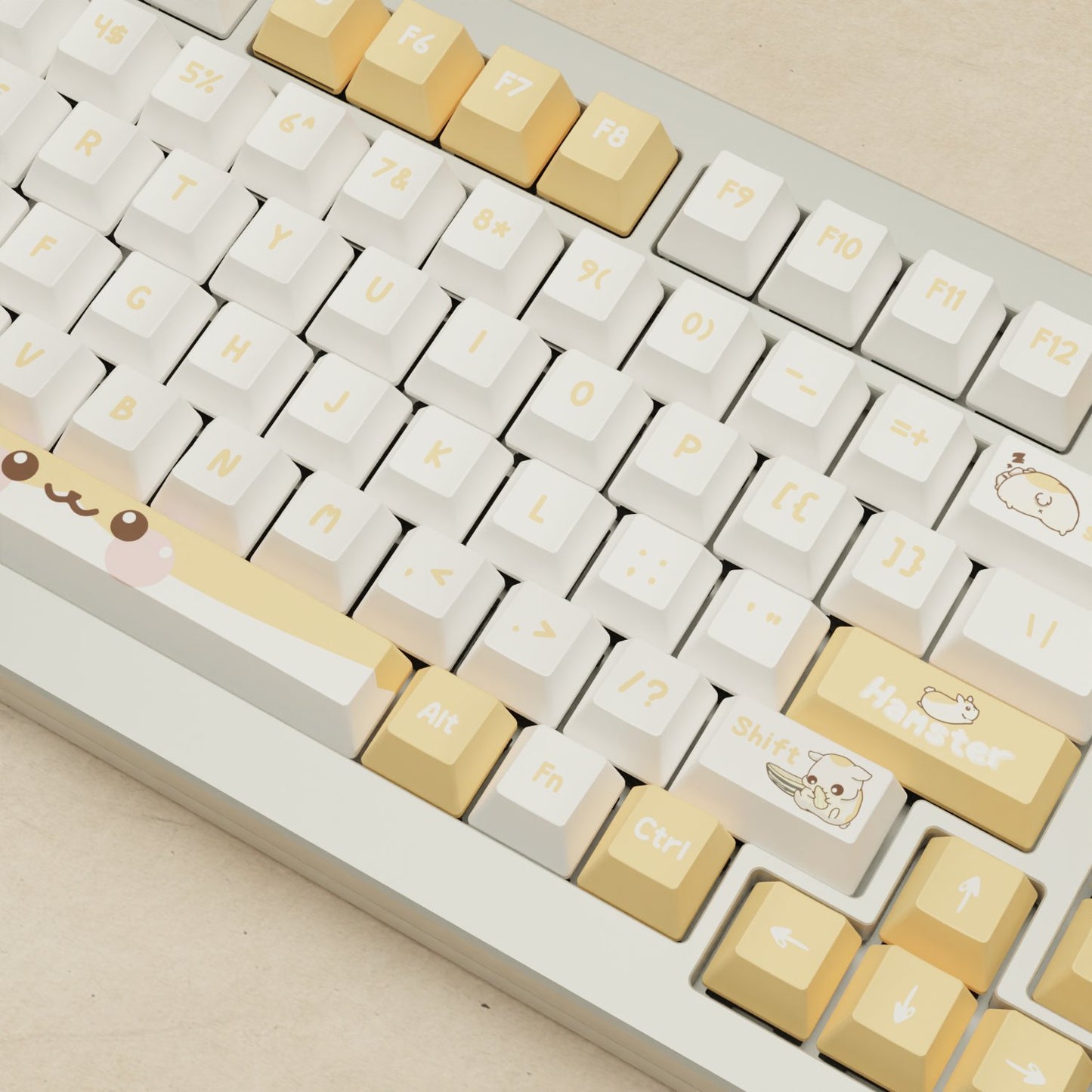 Monsgeek M1W - 75% Hamster Mechanical Keyboard - Goblintechkeys