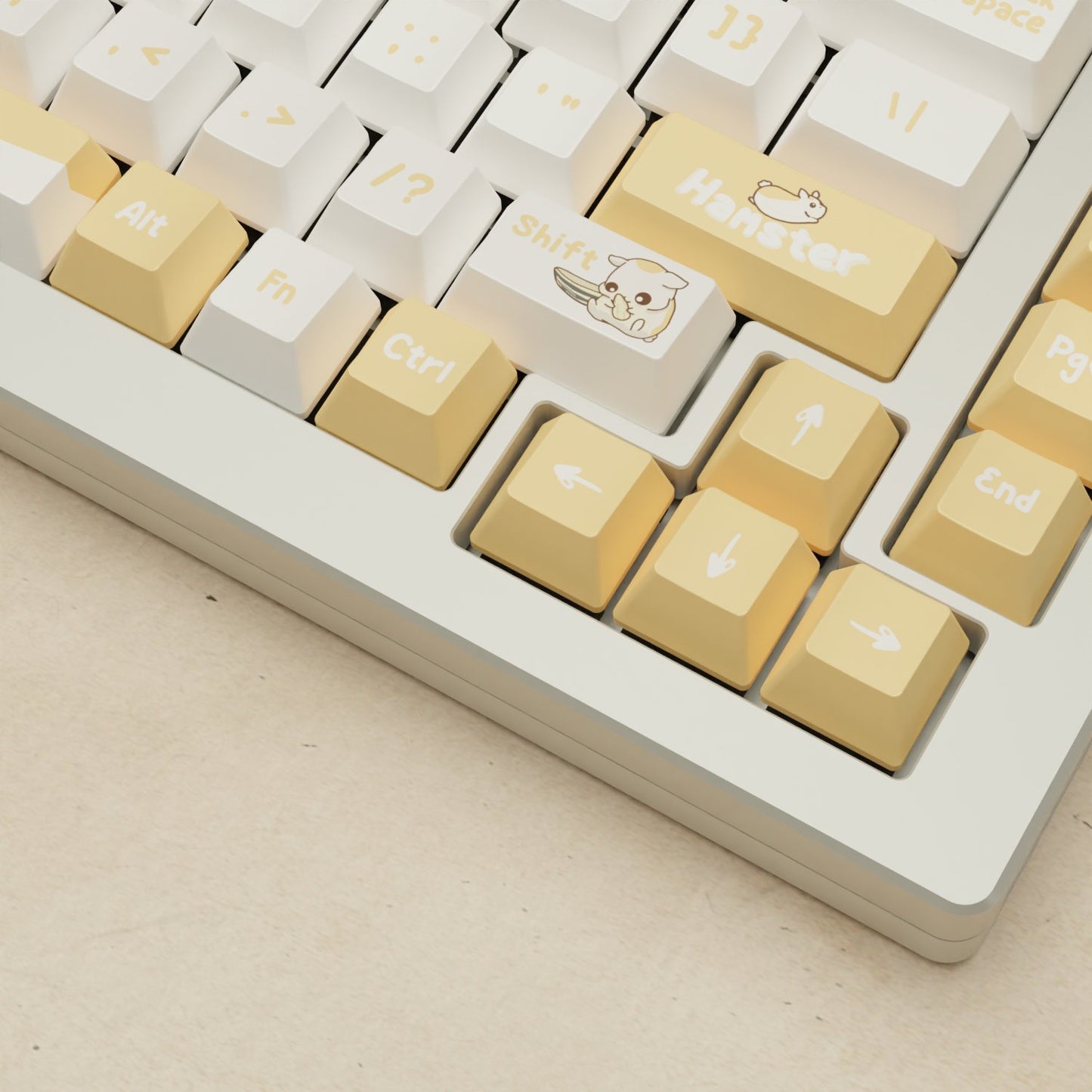 Monsgeek M1W - 75% Hamster Mechanical Keyboard - Goblintechkeys