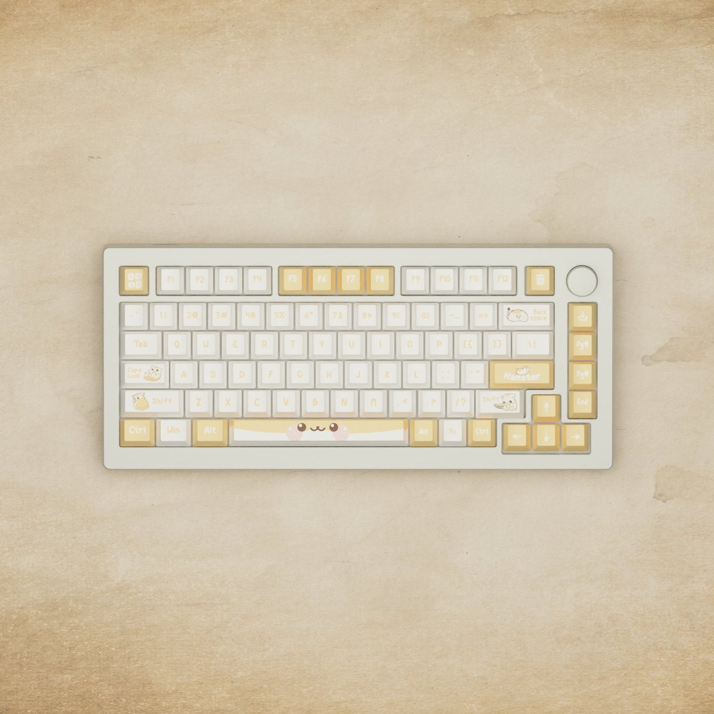 Monsgeek M1W - 75% Hamster Mechanical Keyboard - Goblintechkeys