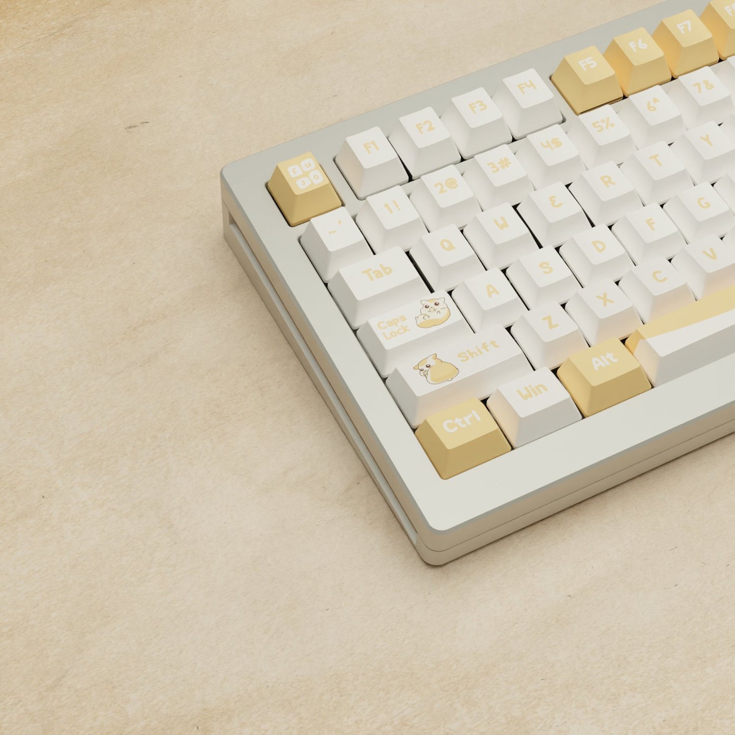Monsgeek M1W - 75% Hamster Mechanical Keyboard - Goblintechkeys