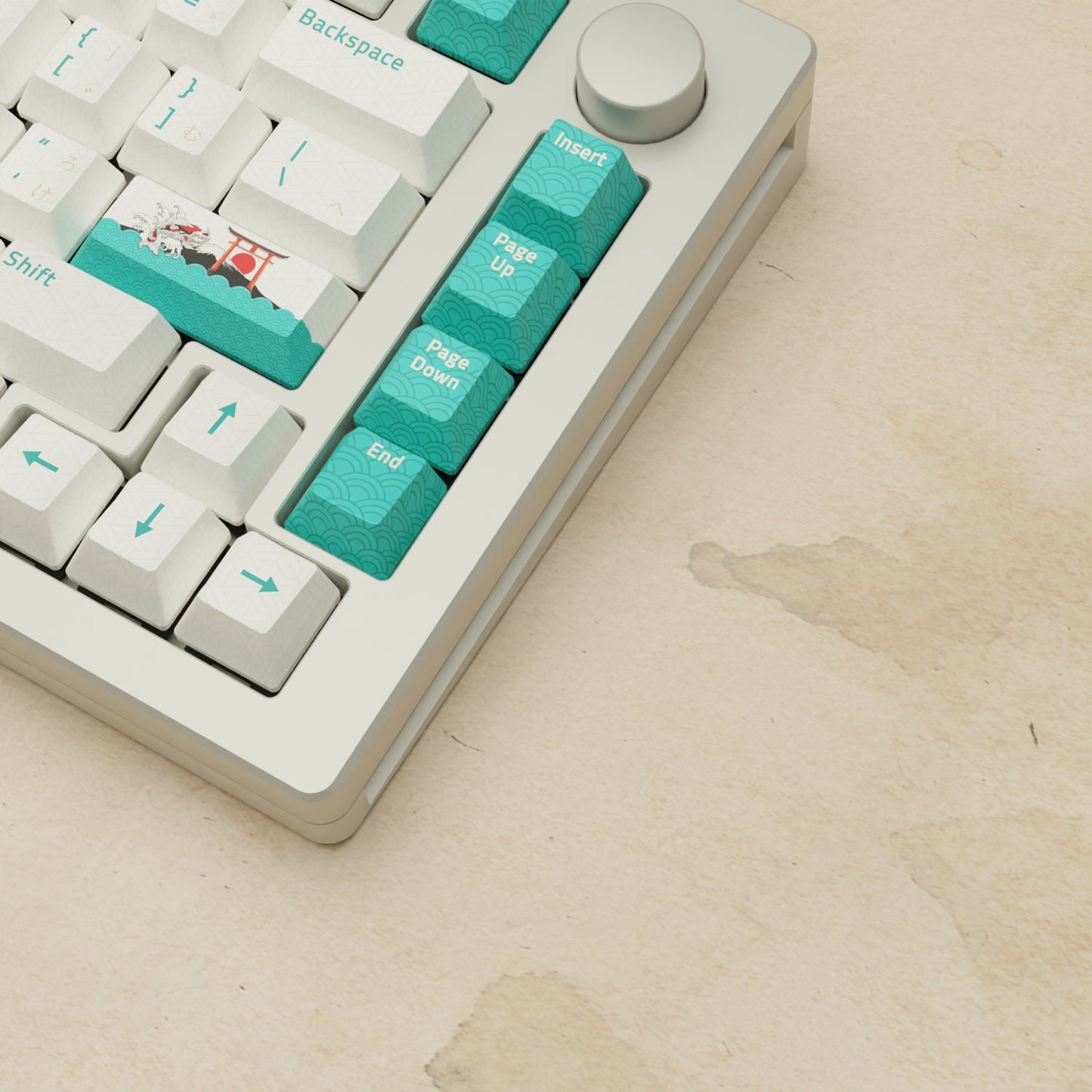 Monsgeek M1W - 75% Koi Mechanical Keyboard - Goblintechkeys