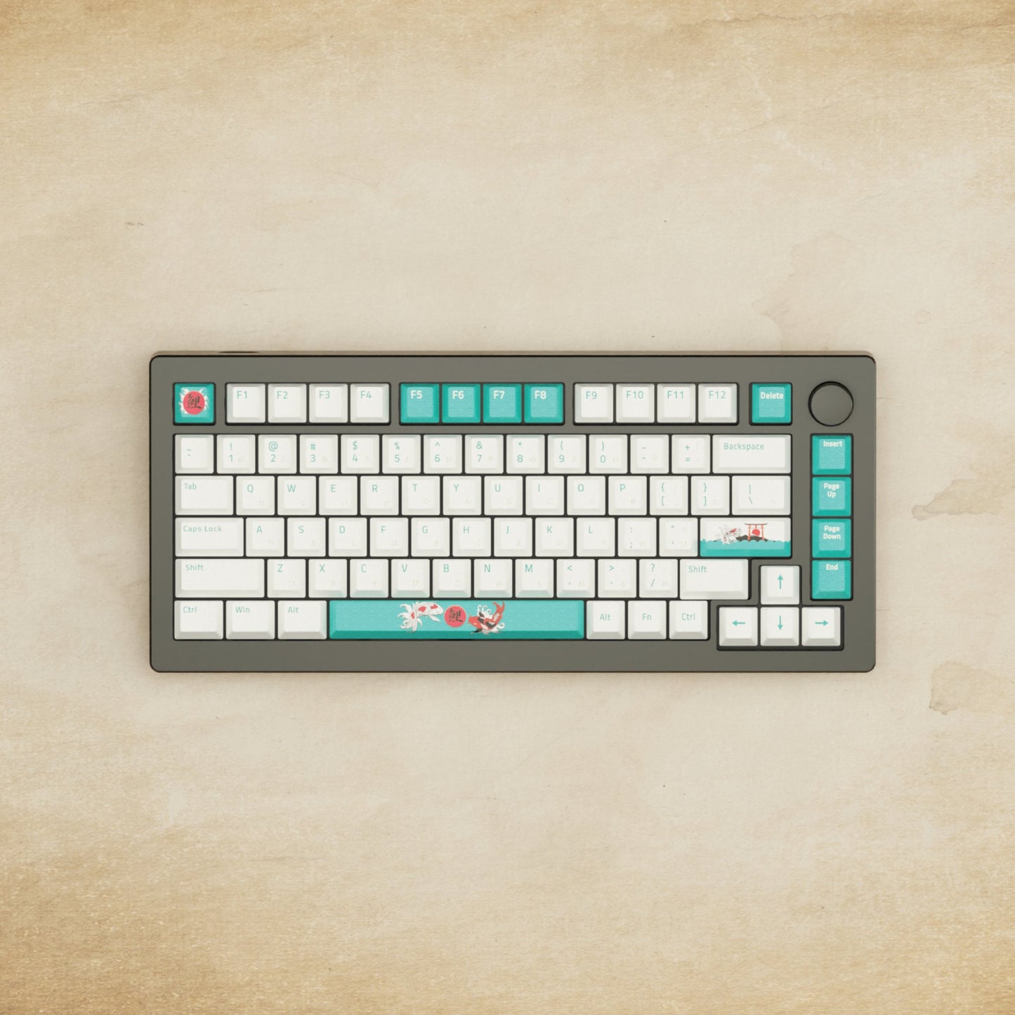 Monsgeek M1W - 75% Koi Mechanical Keyboard - Goblintechkeys