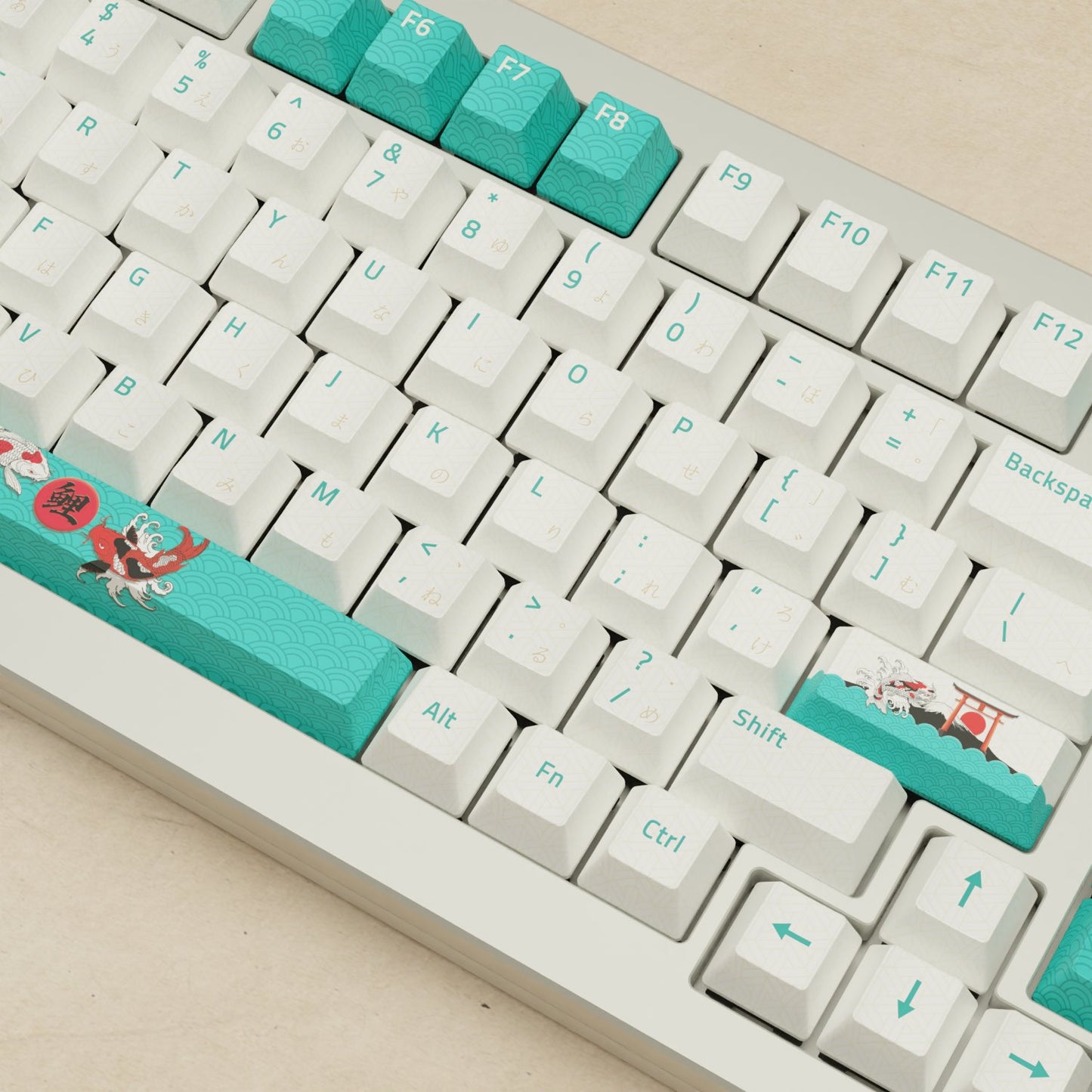 Monsgeek M1W - 75% Koi Mechanical Keyboard - Goblintechkeys