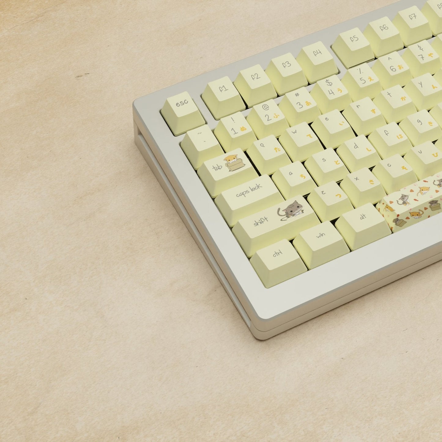 Monsgeek M1W - 75% Meowcaps Mechanical Keyboard - Goblintechkeys