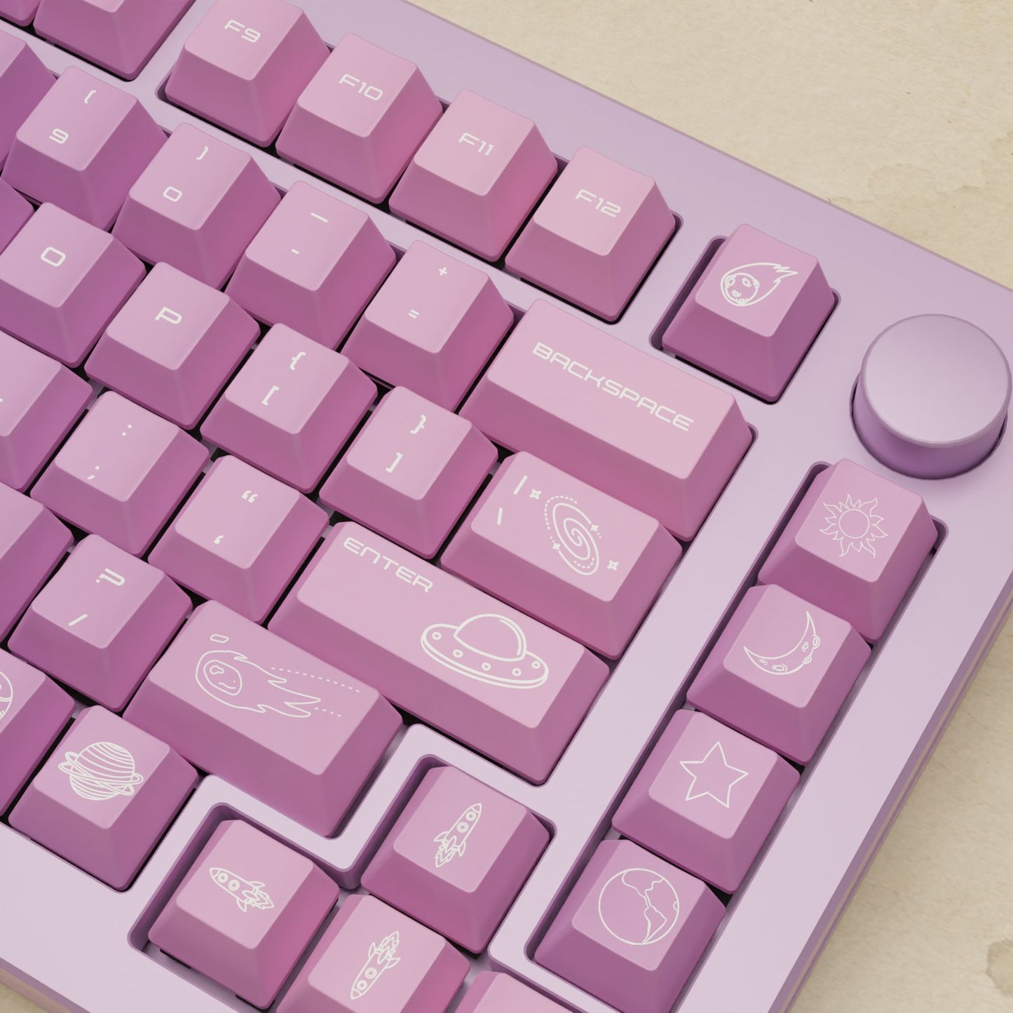 Monsgeek M1W - 75% Nebula Mechanical Keyboard - Goblintechkeys
