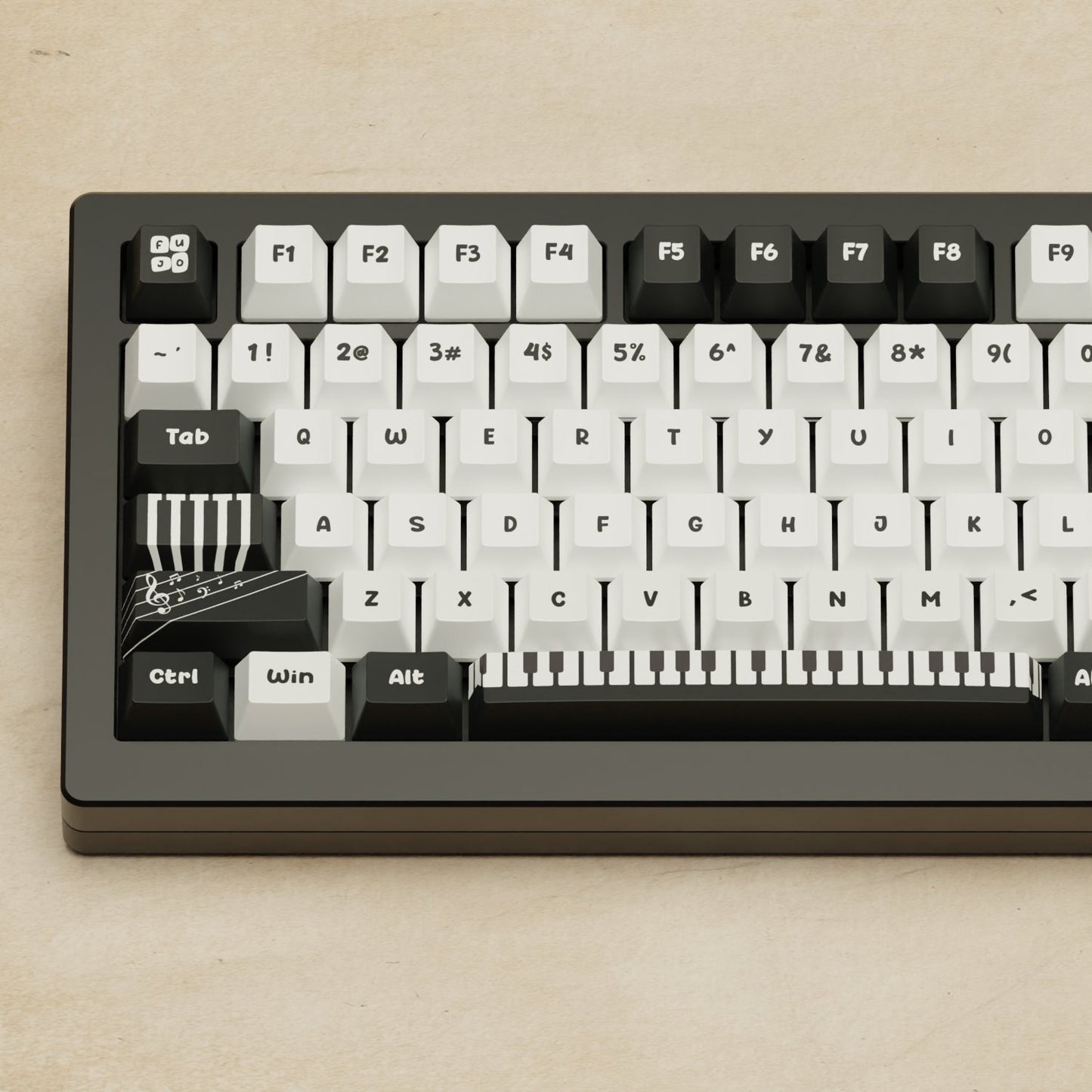 Monsgeek M1W - 75% Piano Mechanical Keyboard - Goblintechkeys