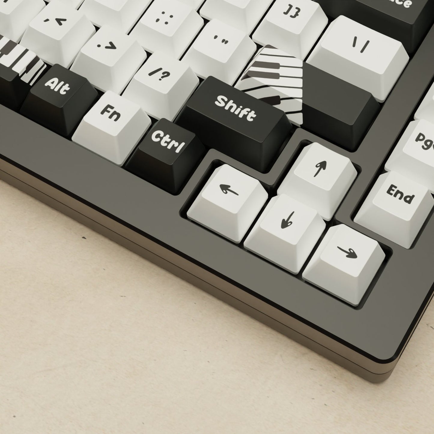 Monsgeek M1W - 75% Piano Mechanical Keyboard - Goblintechkeys