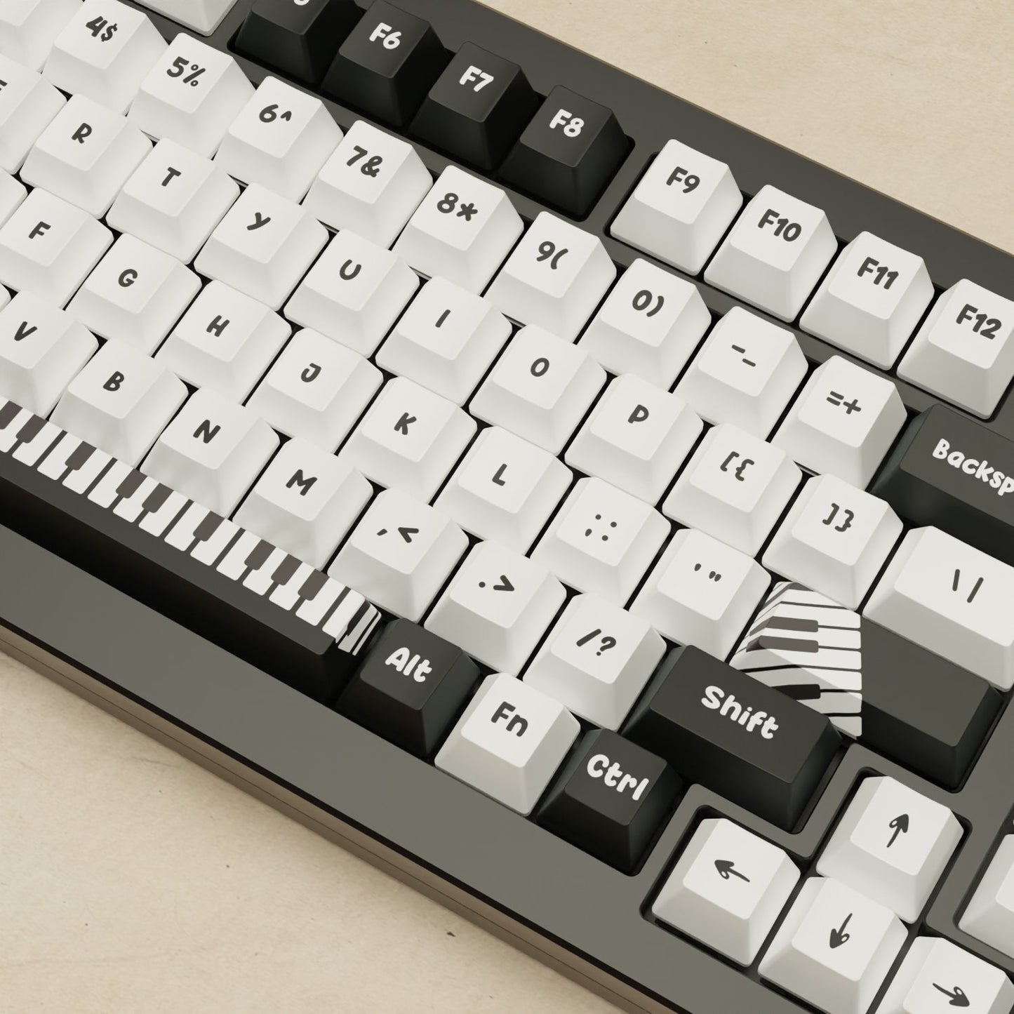 Monsgeek M1W - 75% Piano Mechanical Keyboard - Goblintechkeys