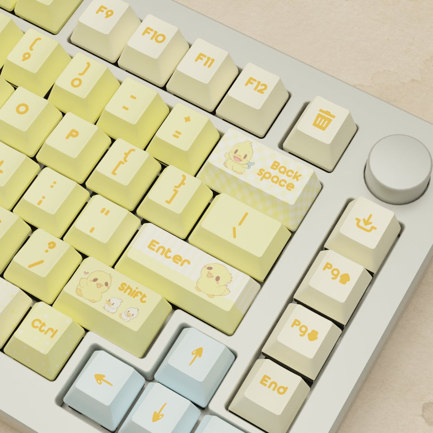 Monsgeek M1W - 75% Quacky Mechanical Keyboard - Goblintechkeys