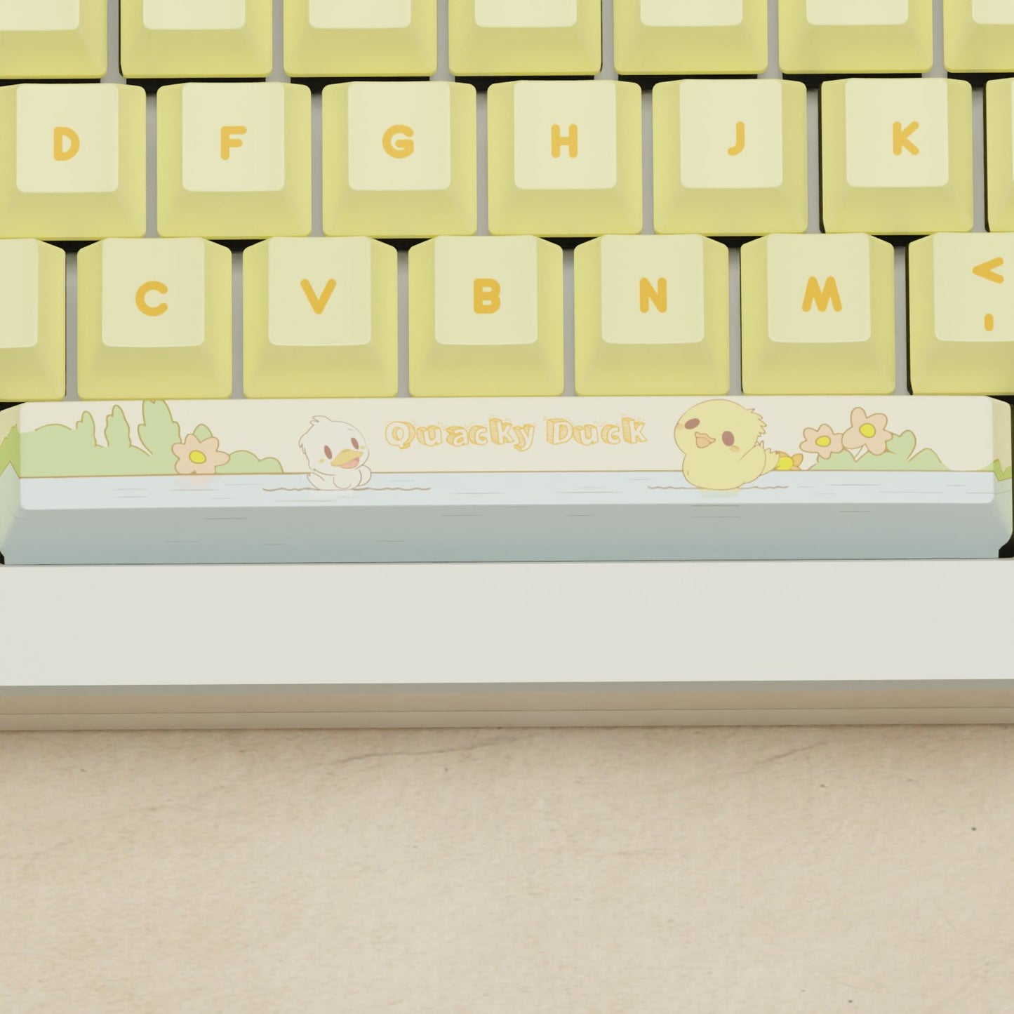 Monsgeek M1W - 75% Quacky Mechanical Keyboard - Goblintechkeys
