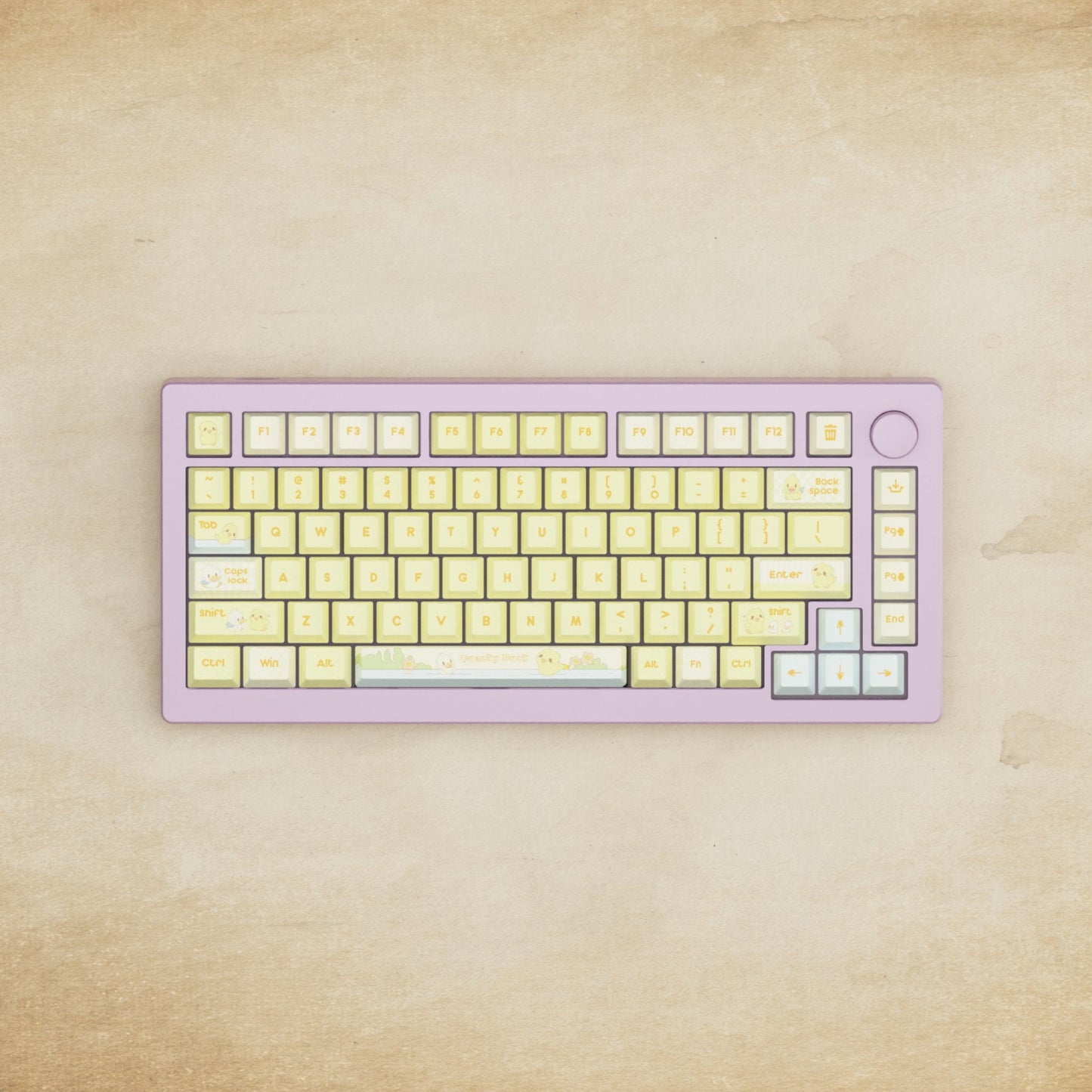 Monsgeek M1W - 75% Quacky Mechanical Keyboard - Goblintechkeys