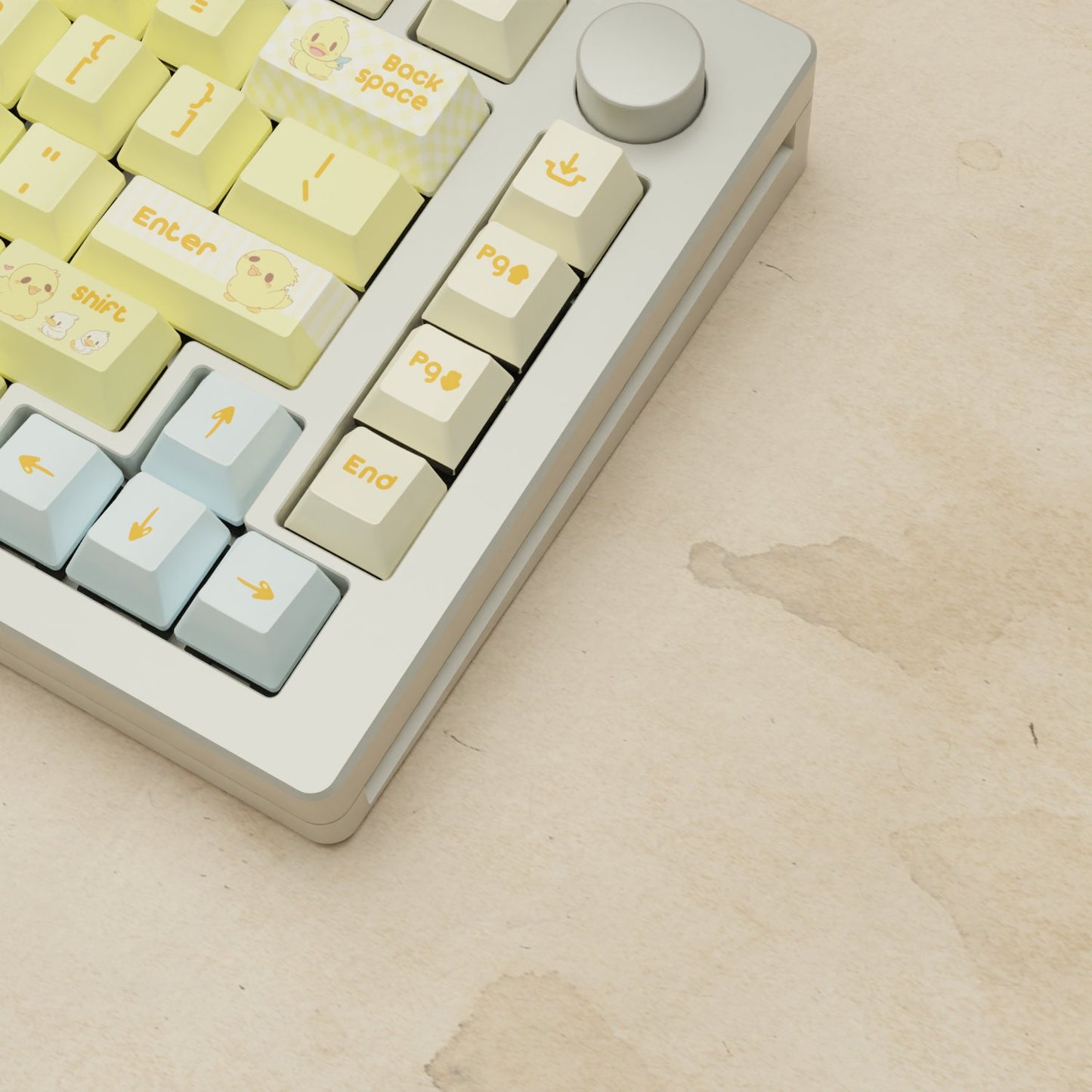 Monsgeek M1W - 75% Quacky Mechanical Keyboard - Goblintechkeys