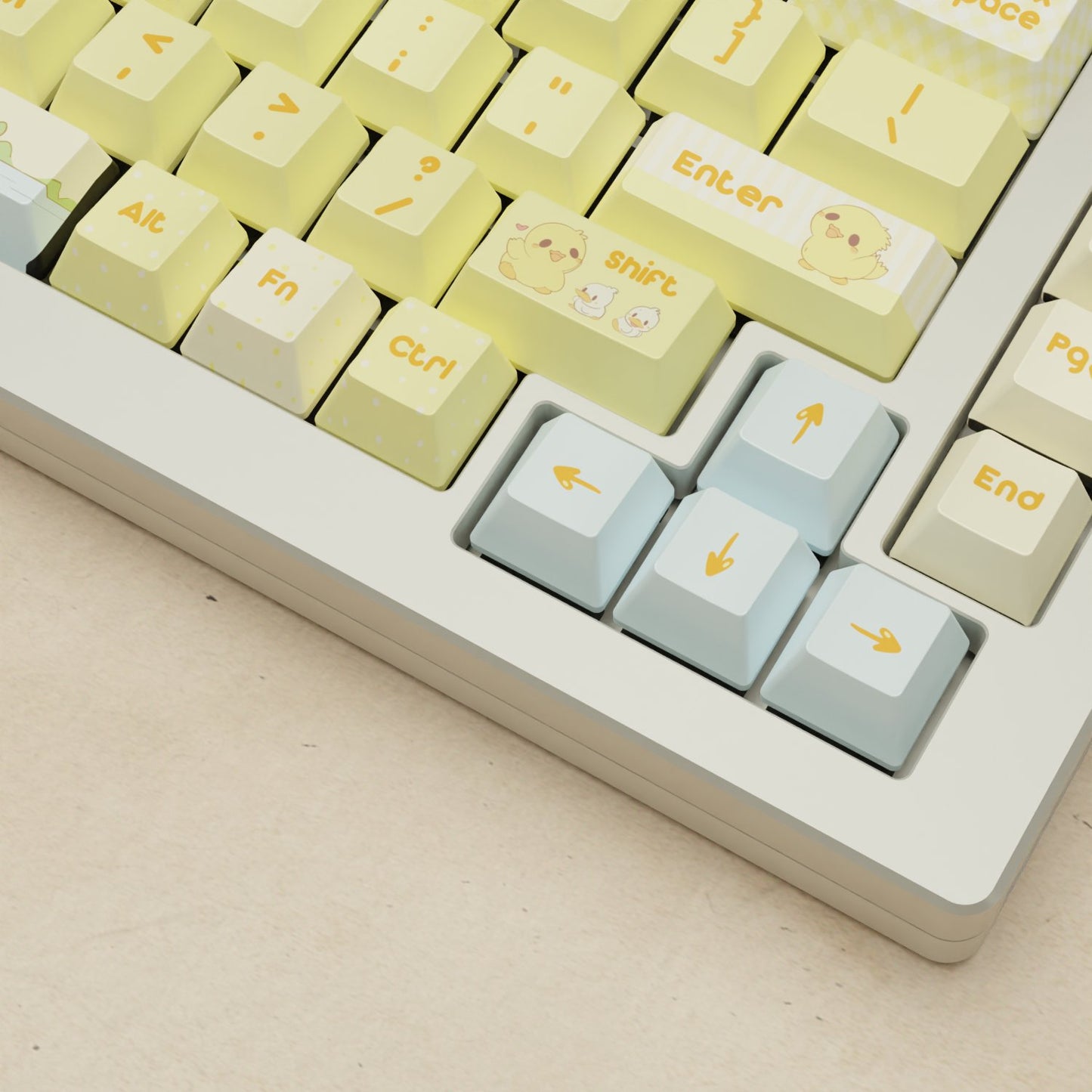 Monsgeek M1W - 75% Quacky Mechanical Keyboard - Goblintechkeys