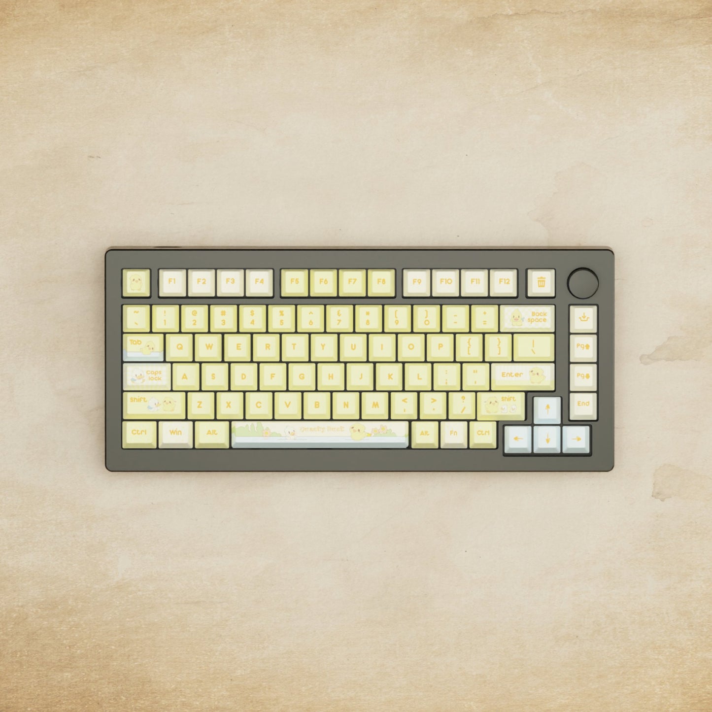 Monsgeek M1W - 75% Quacky Mechanical Keyboard - Goblintechkeys