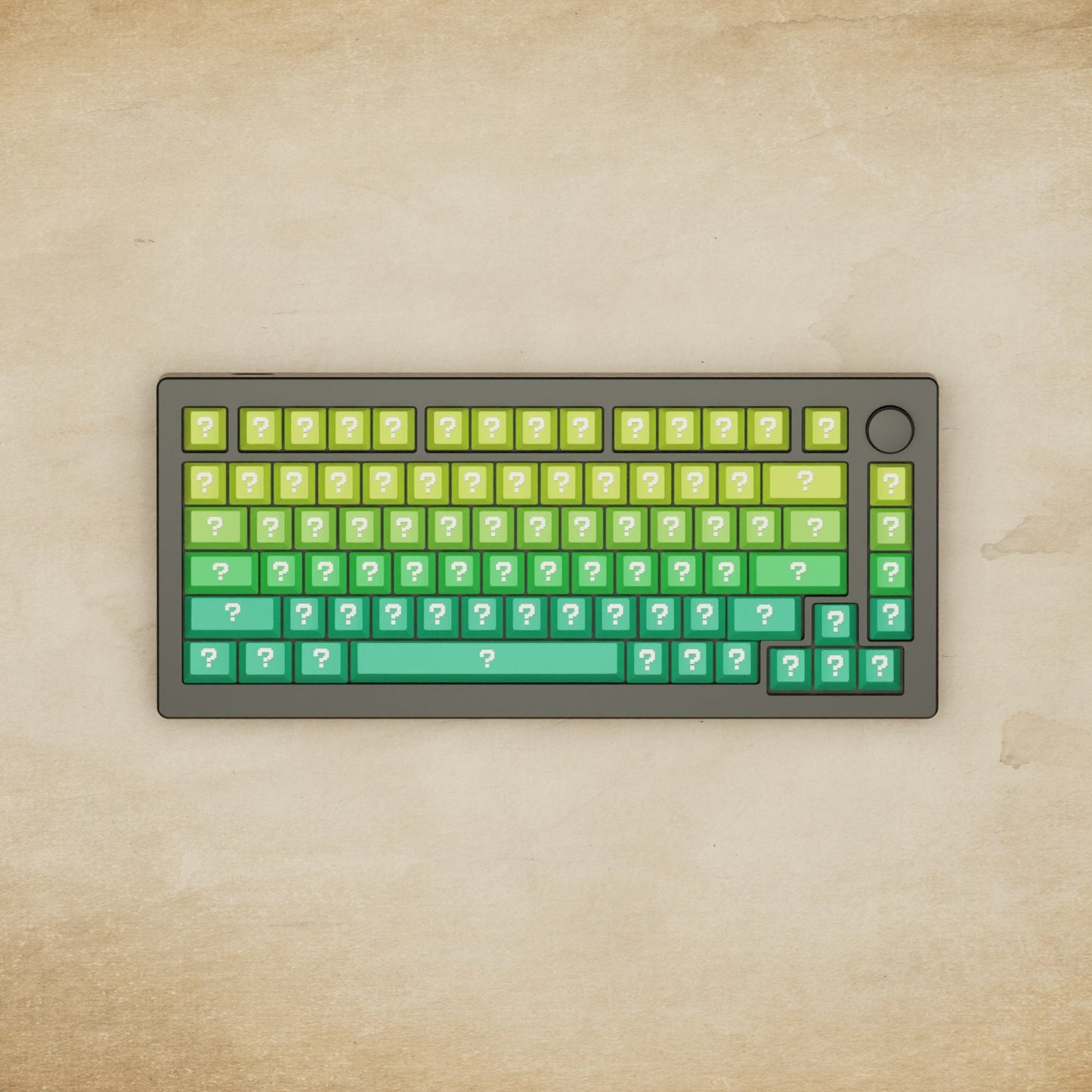 Monsgeek M1W - 75% Question Mechanical Keyboard - Goblintechkeys