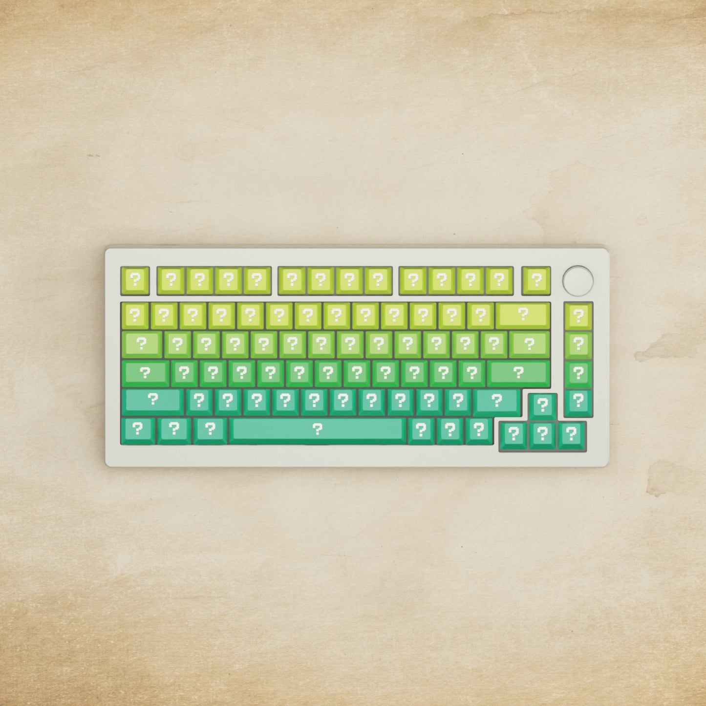 Monsgeek M1W - 75% Question Mechanical Keyboard - Goblintechkeys