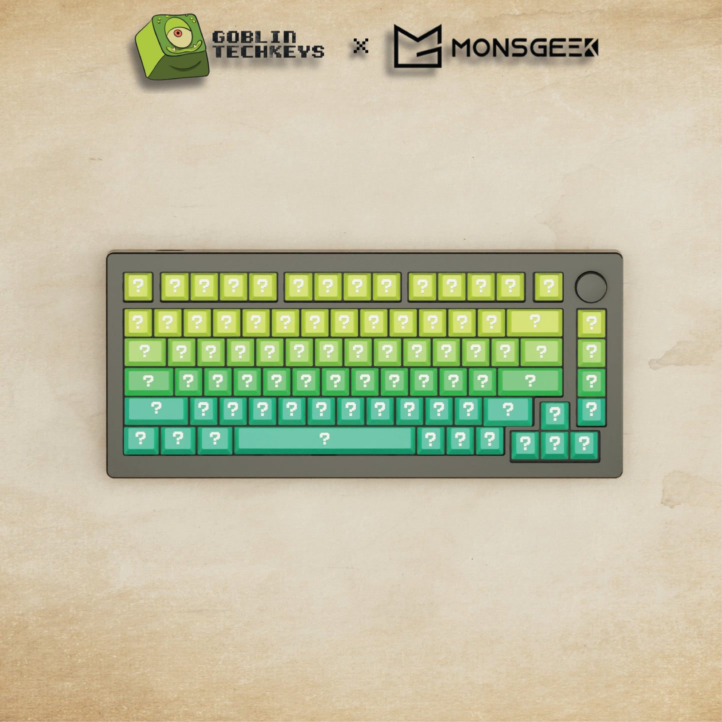 Monsgeek M1W - 75% Question Mechanical Keyboard - Goblintechkeys