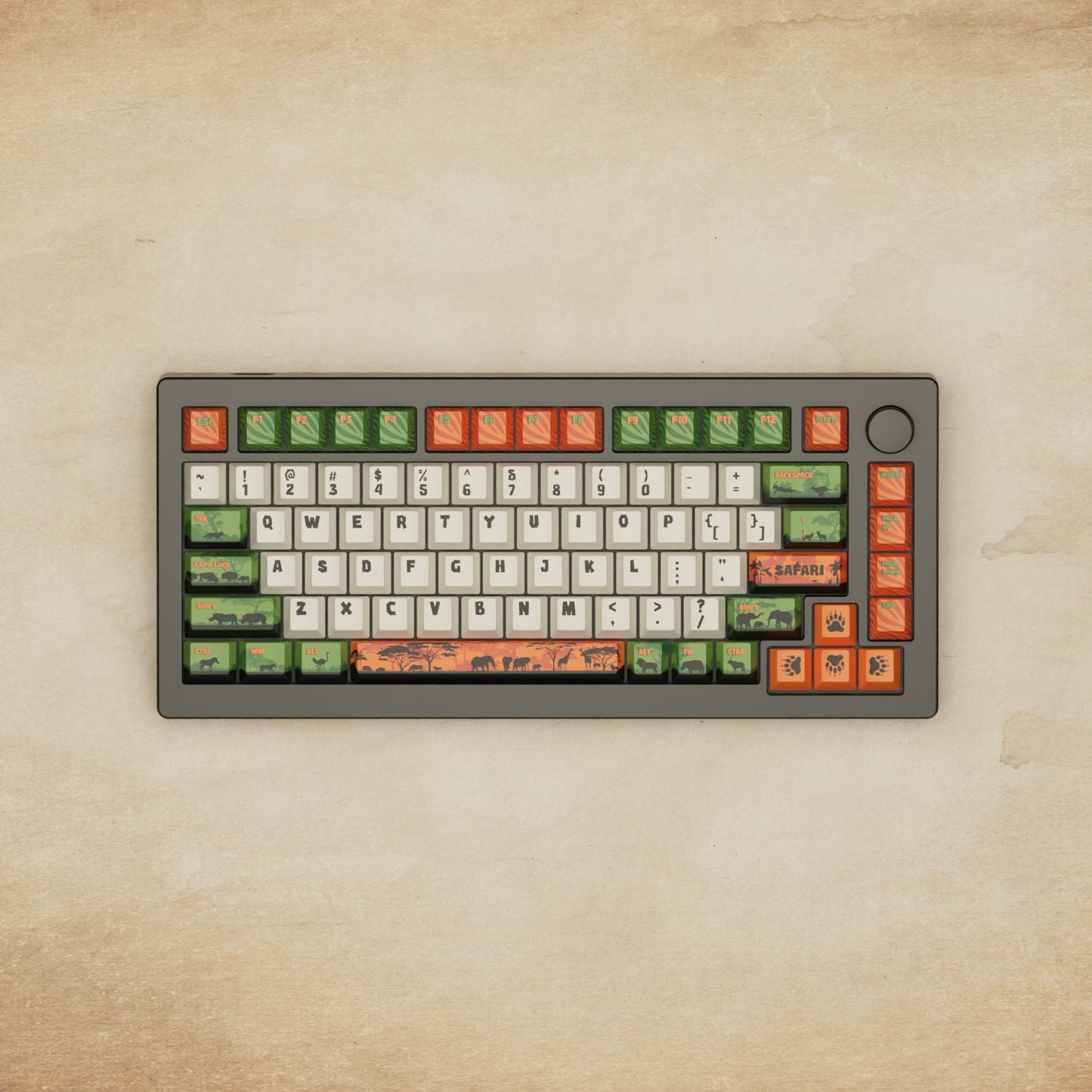 Monsgeek M1W - 75% Safari Mechanical Keyboard - Goblintechkeys