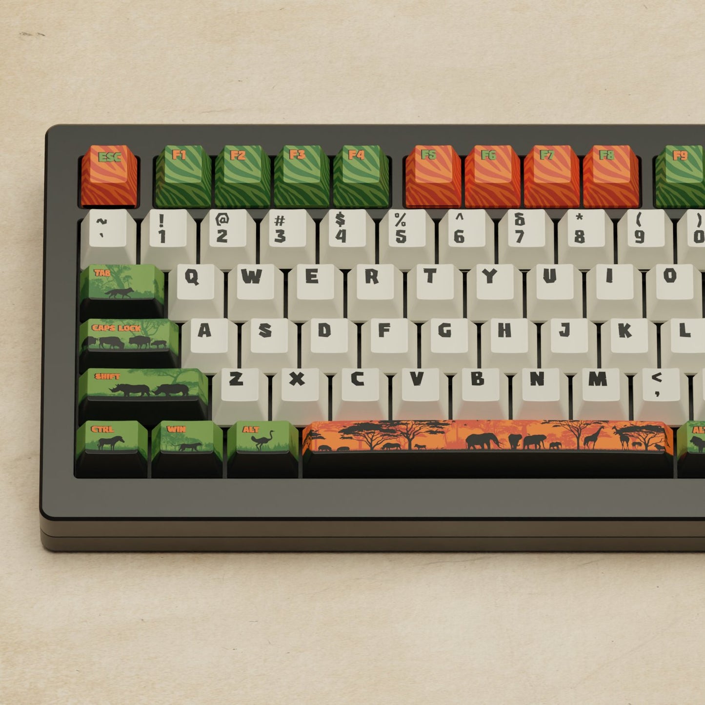 Monsgeek M1W - 75% Safari Mechanical Keyboard - Goblintechkeys