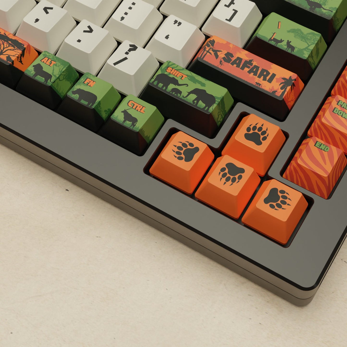 Monsgeek M1W - 75% Safari Mechanical Keyboard - Goblintechkeys