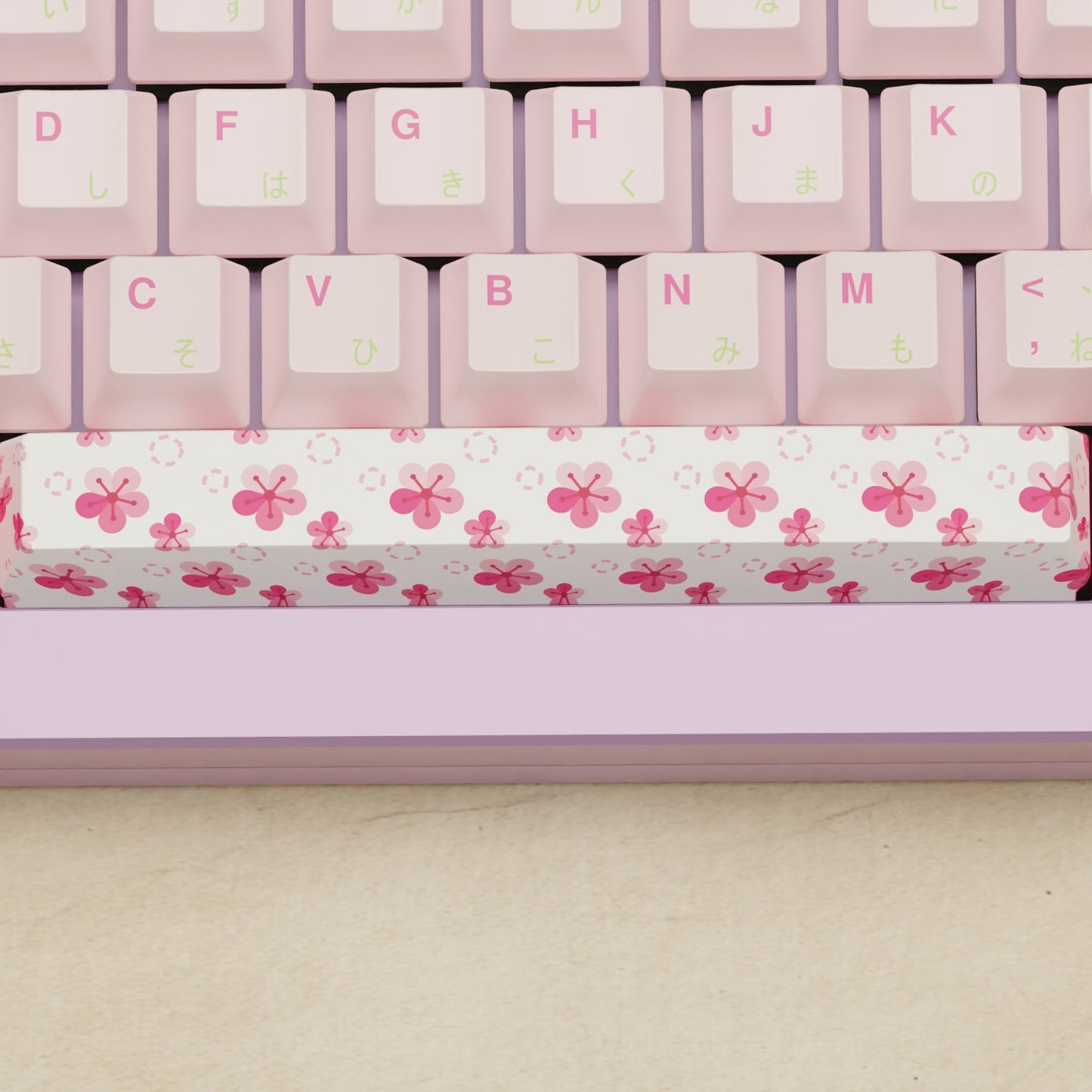Monsgeek M1W - 75% Sakura Mechanical Keyboard - Goblintechkeys