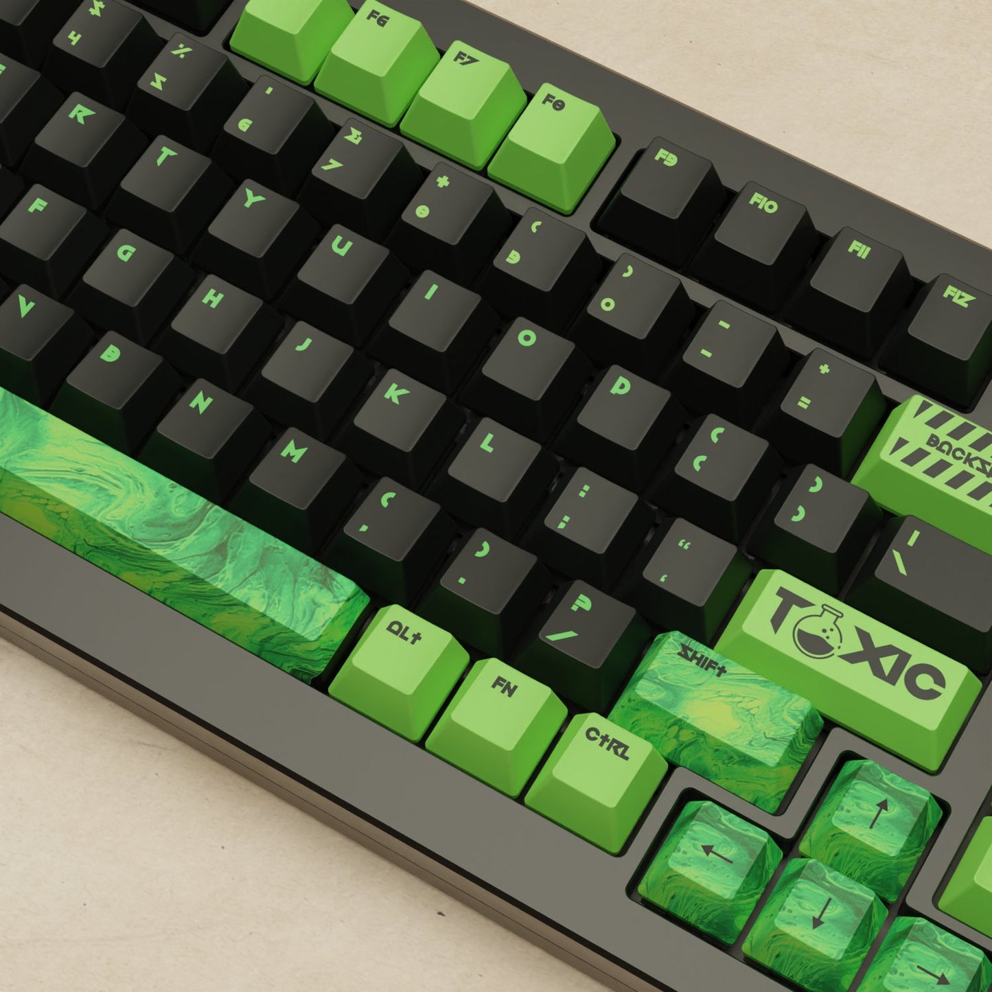 Monsgeek M1W - 75% Toxic Mechanical Keyboard - Goblintechkeys