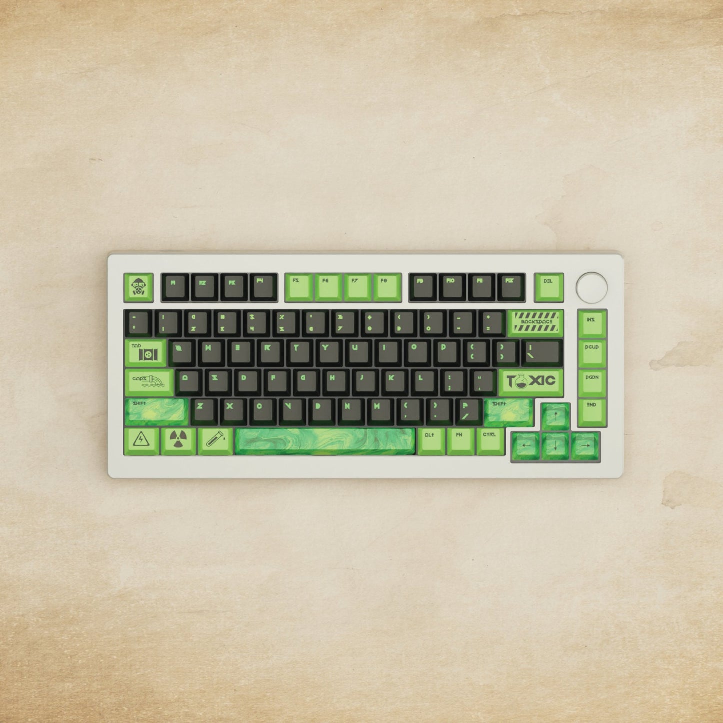 Monsgeek M1W - 75% Toxic Mechanical Keyboard - Goblintechkeys