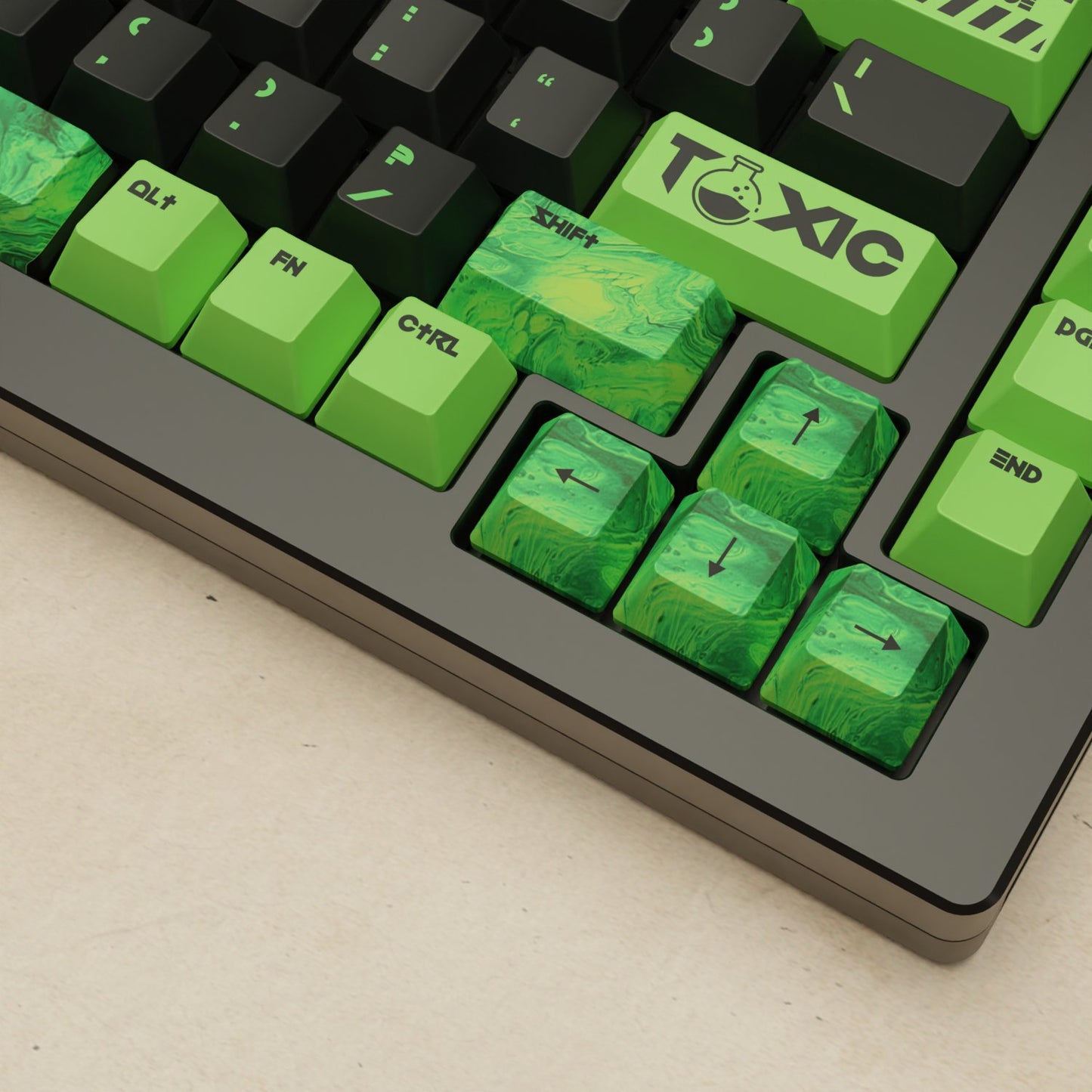 Monsgeek M1W - 75% Toxic Mechanical Keyboard - Goblintechkeys
