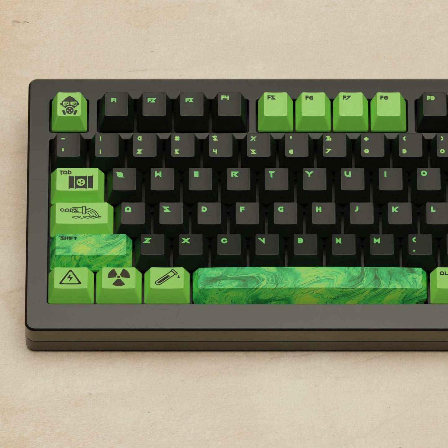 Monsgeek M1W - 75% Toxic Mechanical Keyboard - Goblintechkeys