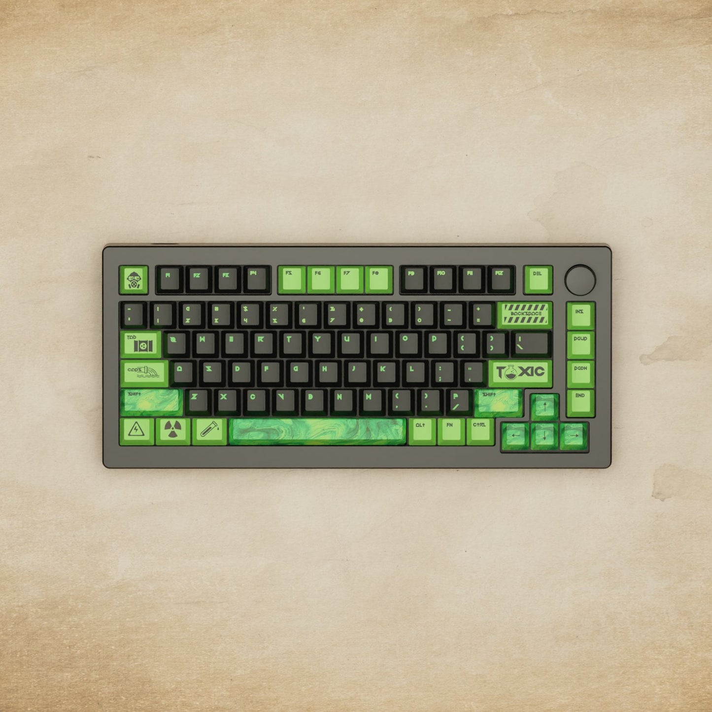 Monsgeek M1W - 75% Toxic Mechanical Keyboard - Goblintechkeys