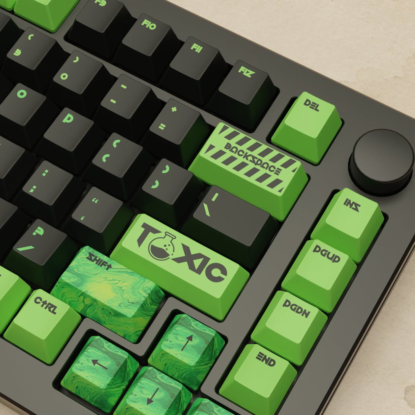 Monsgeek M1W - 75% Toxic Mechanical Keyboard - Goblintechkeys