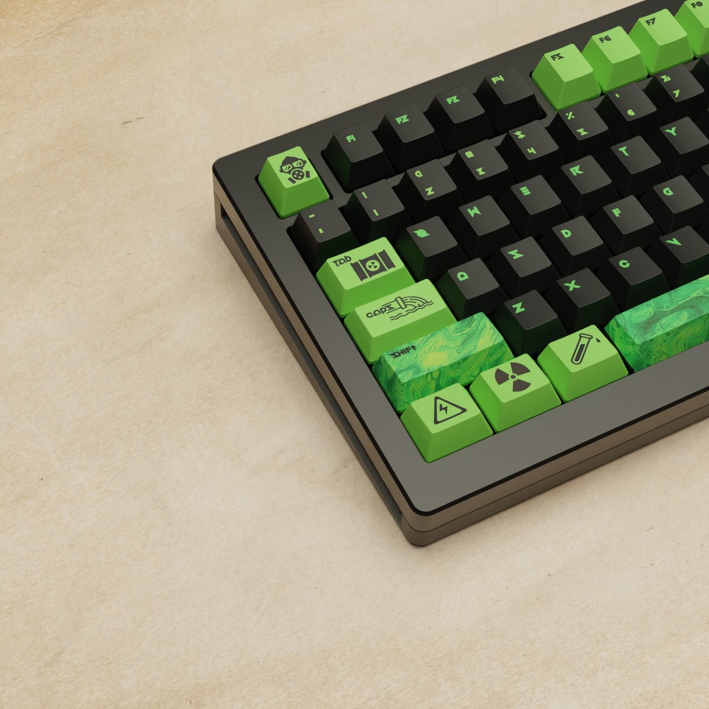 Monsgeek M1W - 75% Toxic Mechanical Keyboard - Goblintechkeys