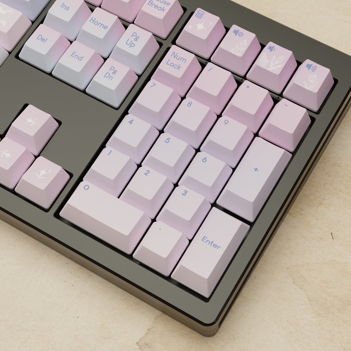 Monsgeek M5 - 100% Aesthetic Sky Mechanical Keyboard - Goblintechkeys