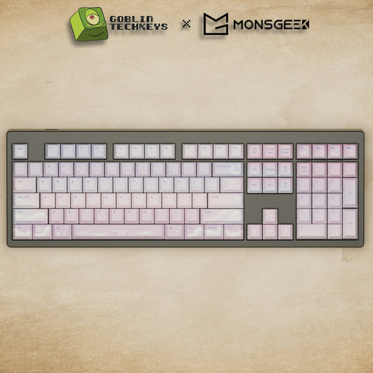 Monsgeek M5 - 100% Aesthetic Sky Mechanical Keyboard - Goblintechkeys