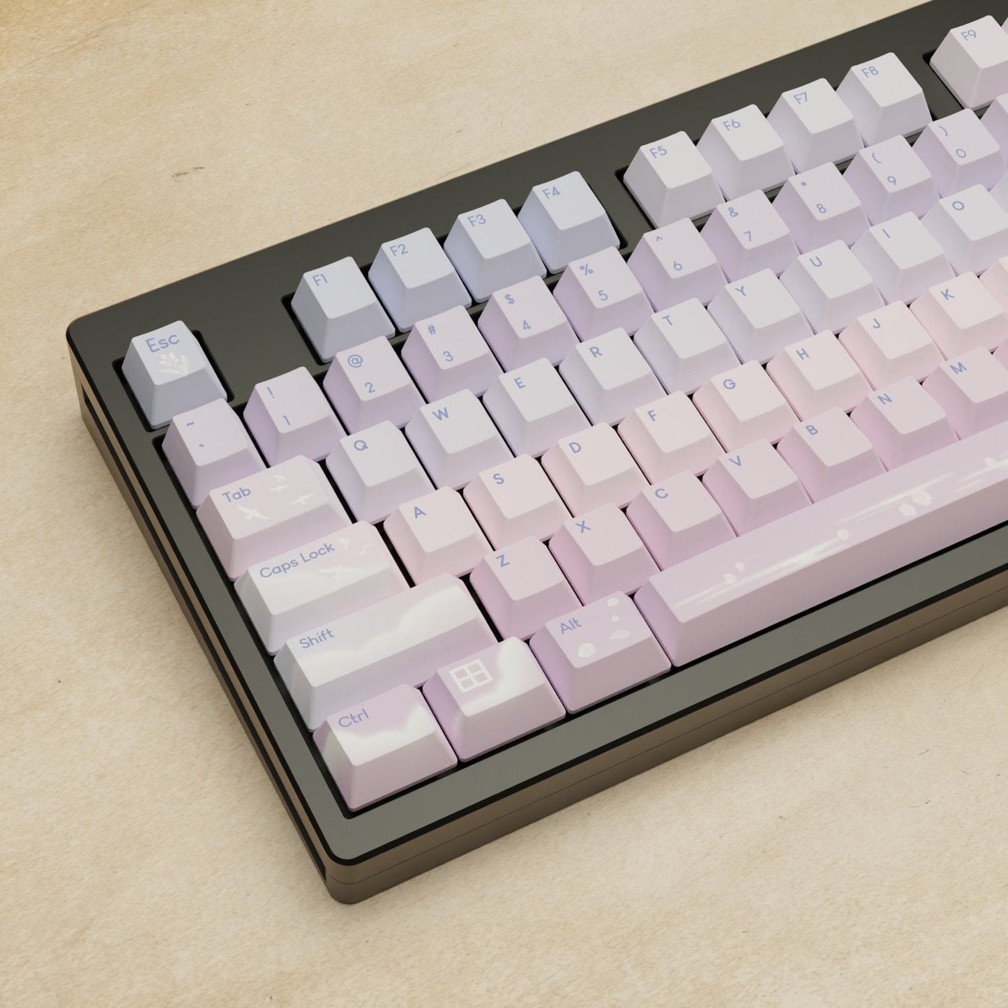 Monsgeek M5 - 100% Aesthetic Sky Mechanical Keyboard - Goblintechkeys