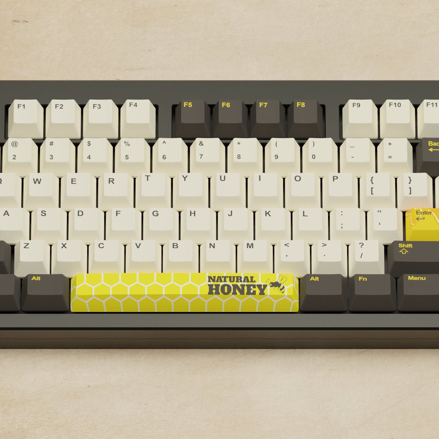 Monsgeek M5 - 100% Bee Mechanical Keyboard - Goblintechkeys