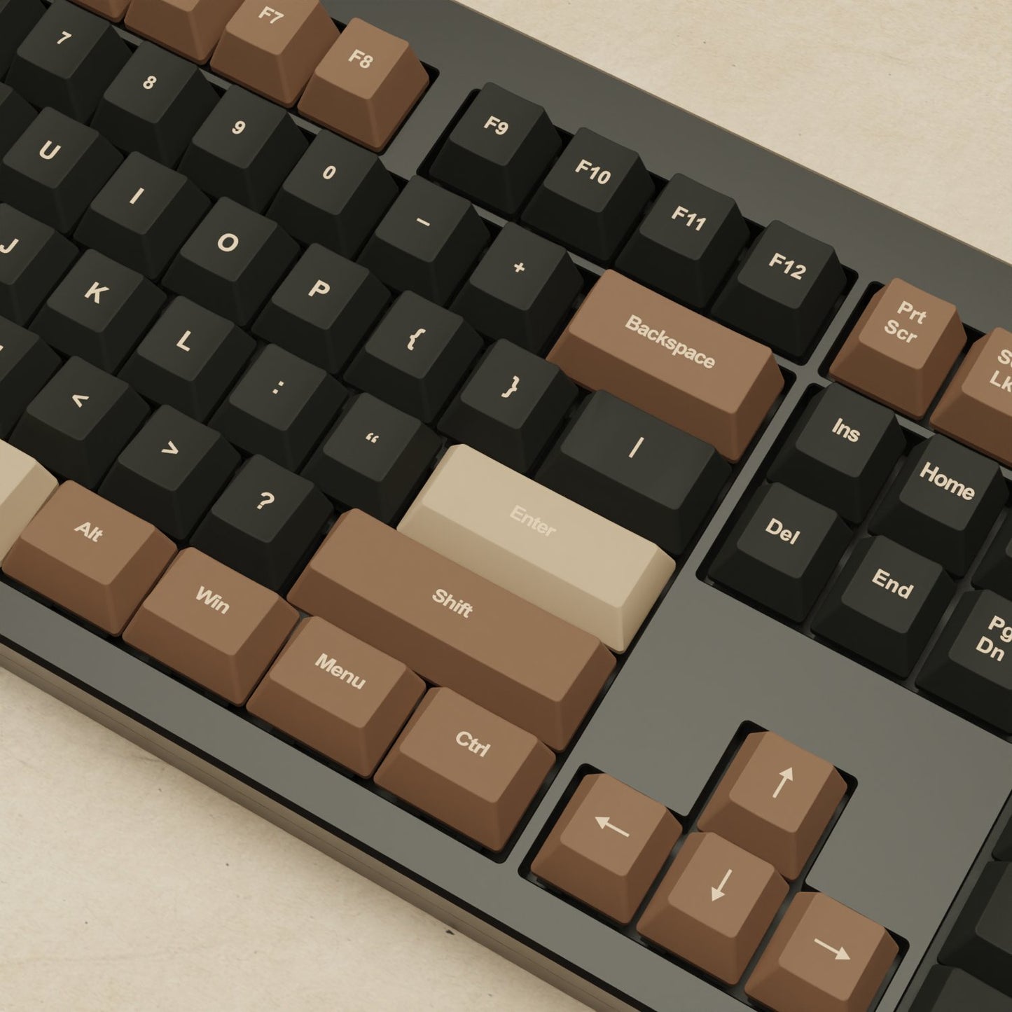 Monsgeek M5 - 100% Coffee Mechanical Keyboard - Goblintechkeys