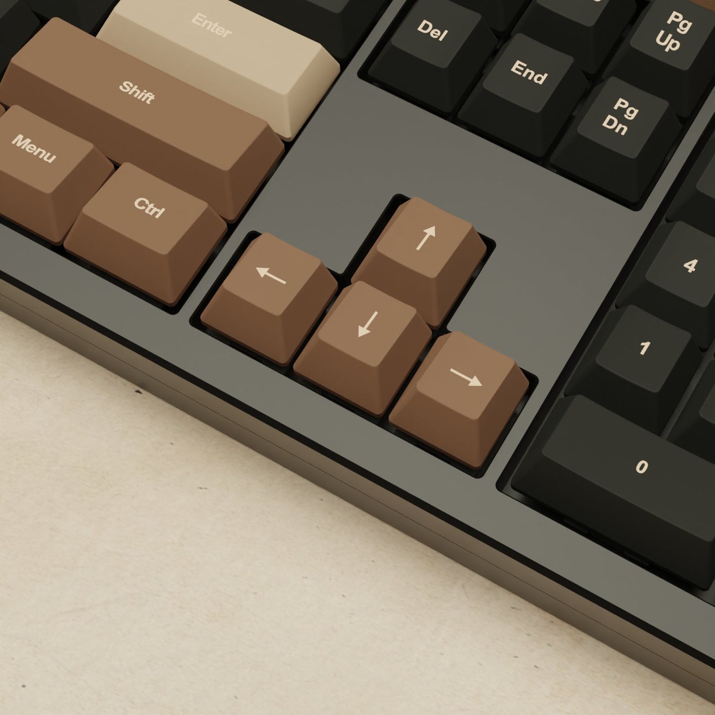 Monsgeek M5 - 100% Coffee Mechanical Keyboard - Goblintechkeys