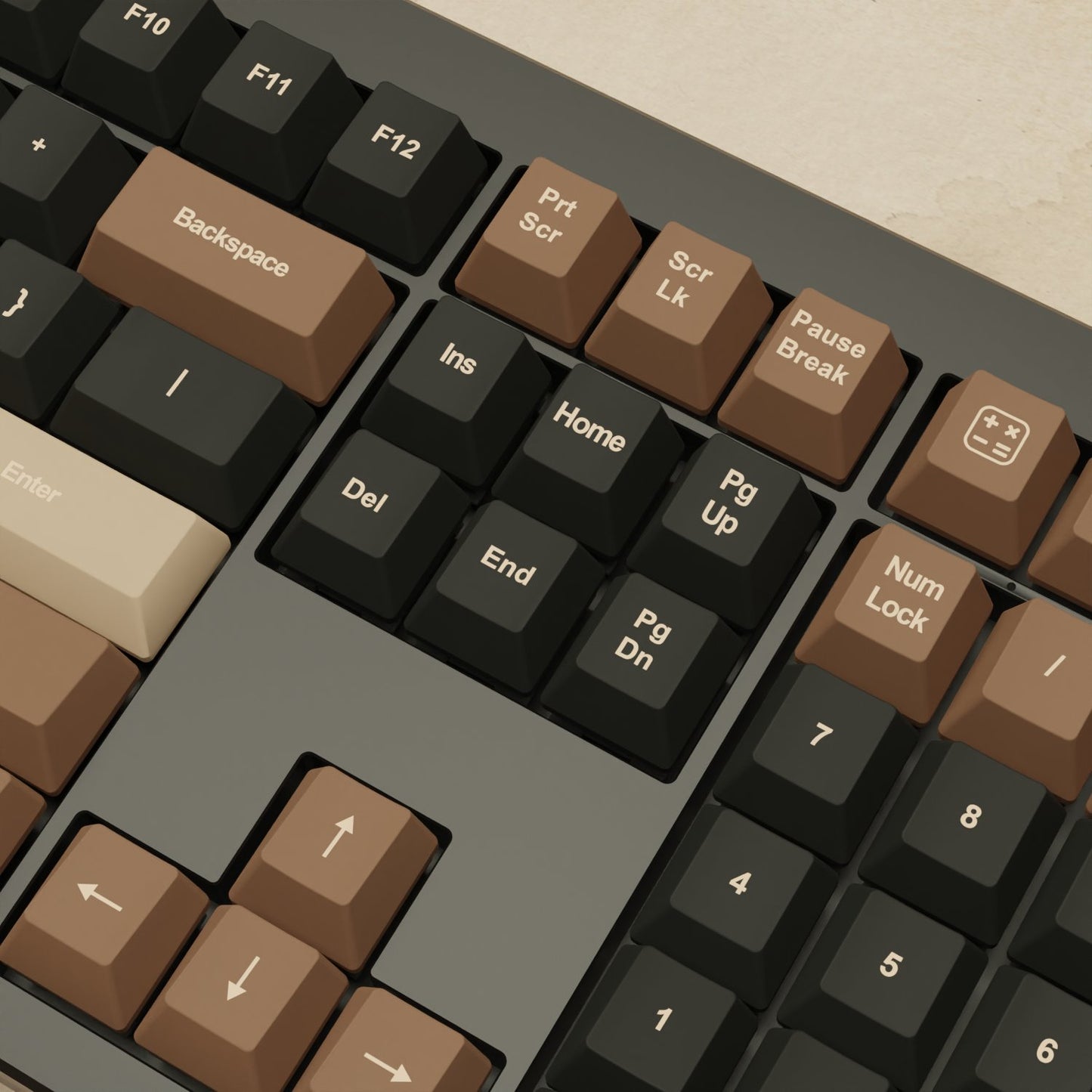 Monsgeek M5 - 100% Coffee Mechanical Keyboard - Goblintechkeys