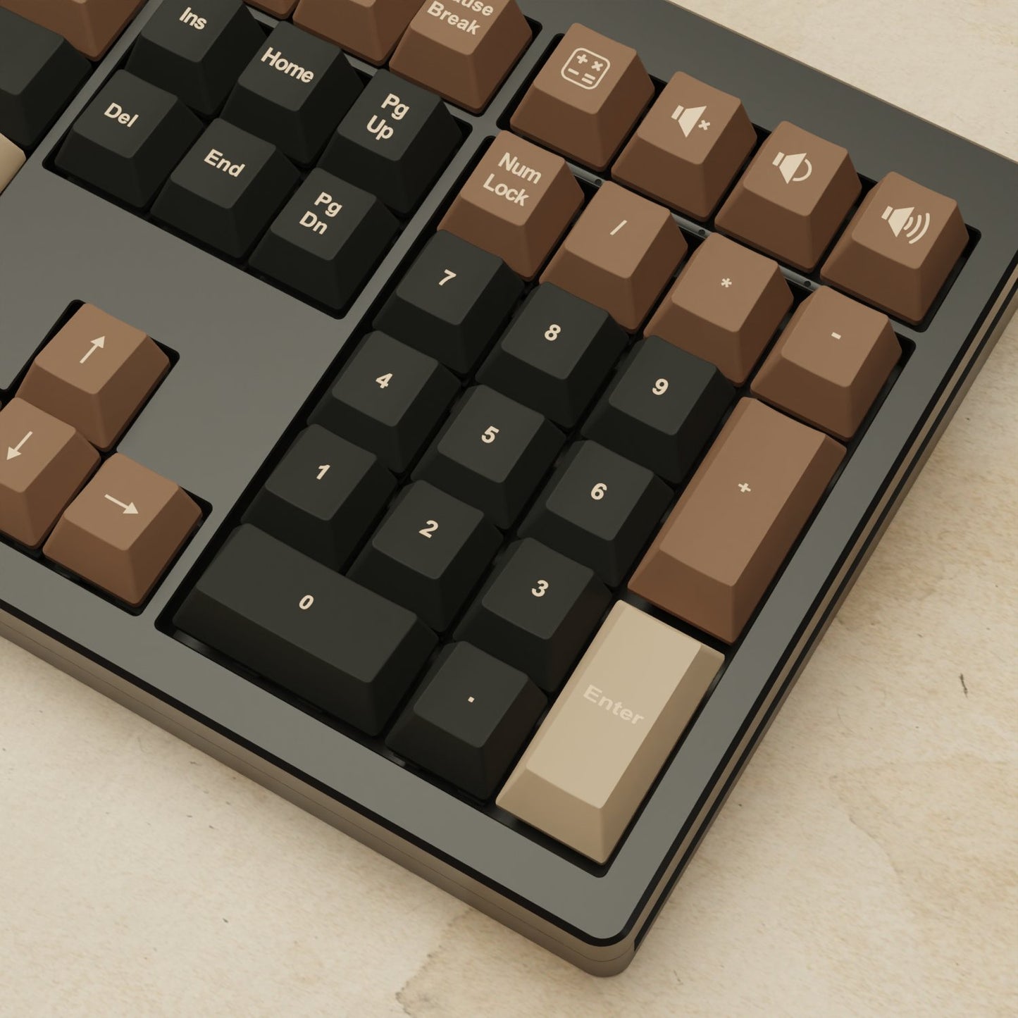 Monsgeek M5 - 100% Coffee Mechanical Keyboard - Goblintechkeys