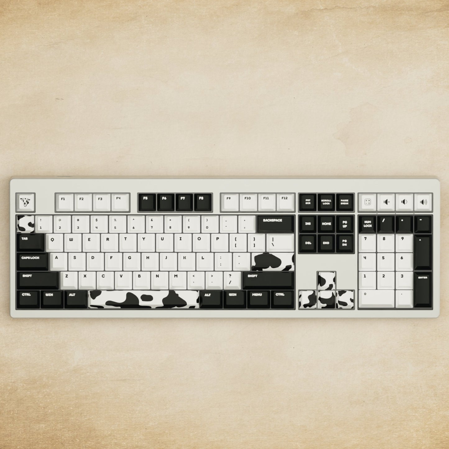 Monsgeek M5 - 100% Cow Mechanical Keyboard - Goblintechkeys
