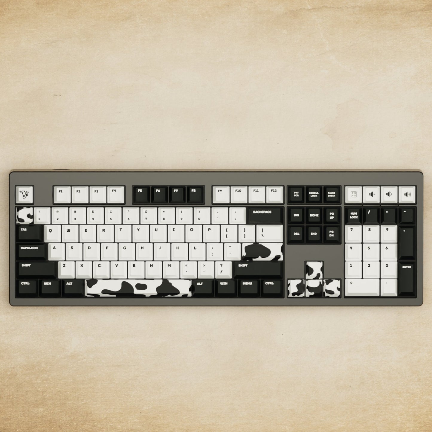 Monsgeek M5 - 100% Cow Mechanical Keyboard - Goblintechkeys