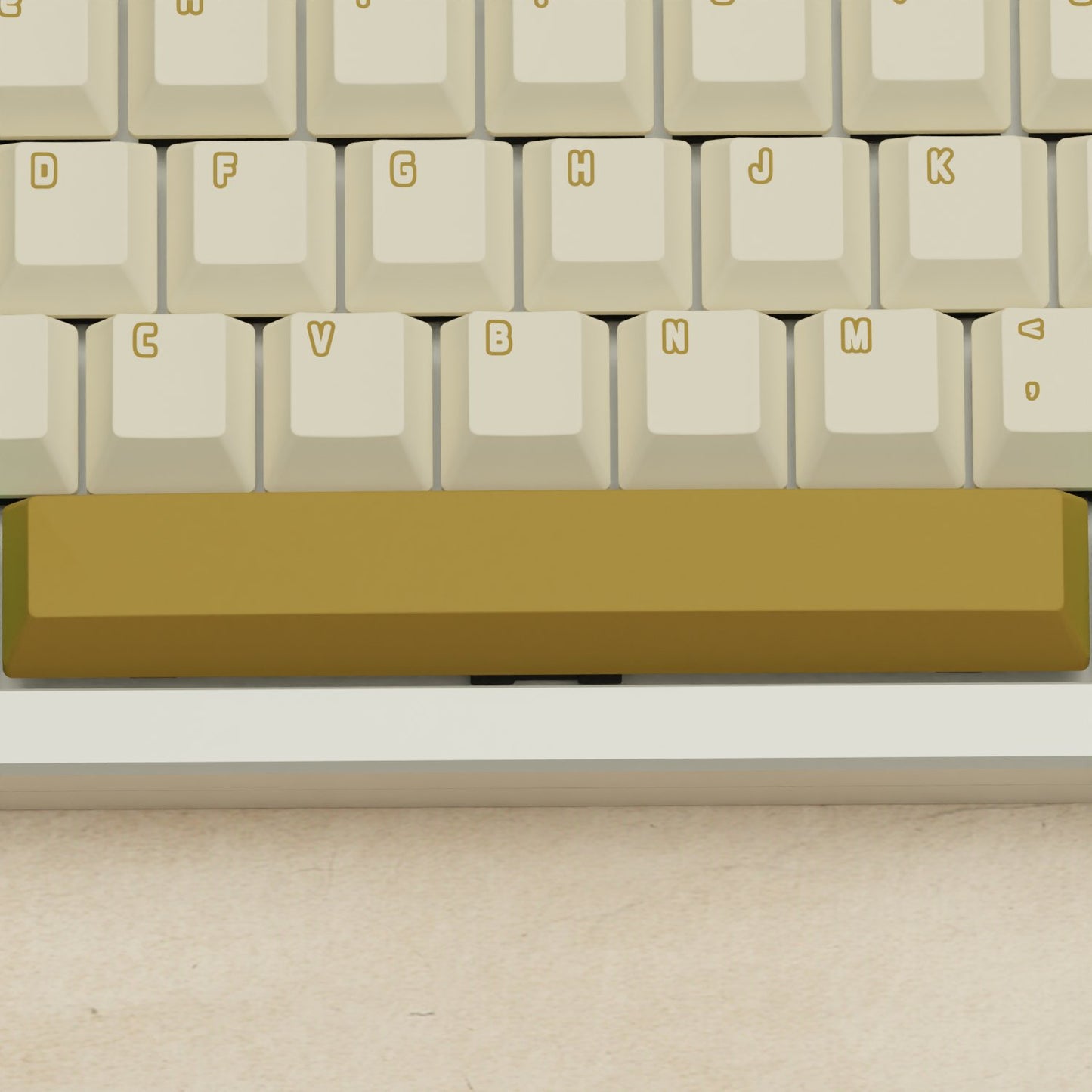 Monsgeek M5 - 100% Creamy Green Mechanical Keyboard - Goblintechkeys