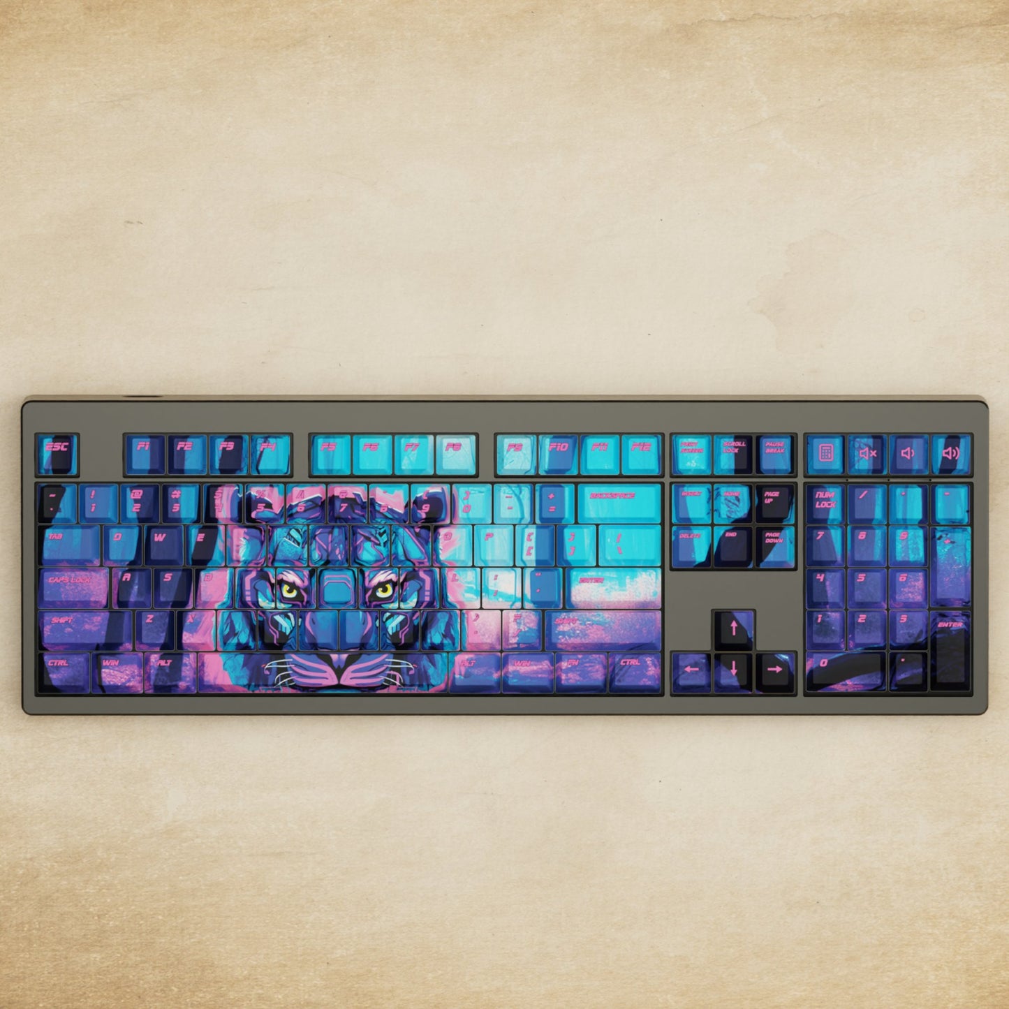 Monsgeek M5 - 100% CyberTiger Mechanical Keyboard - Goblintechkeys