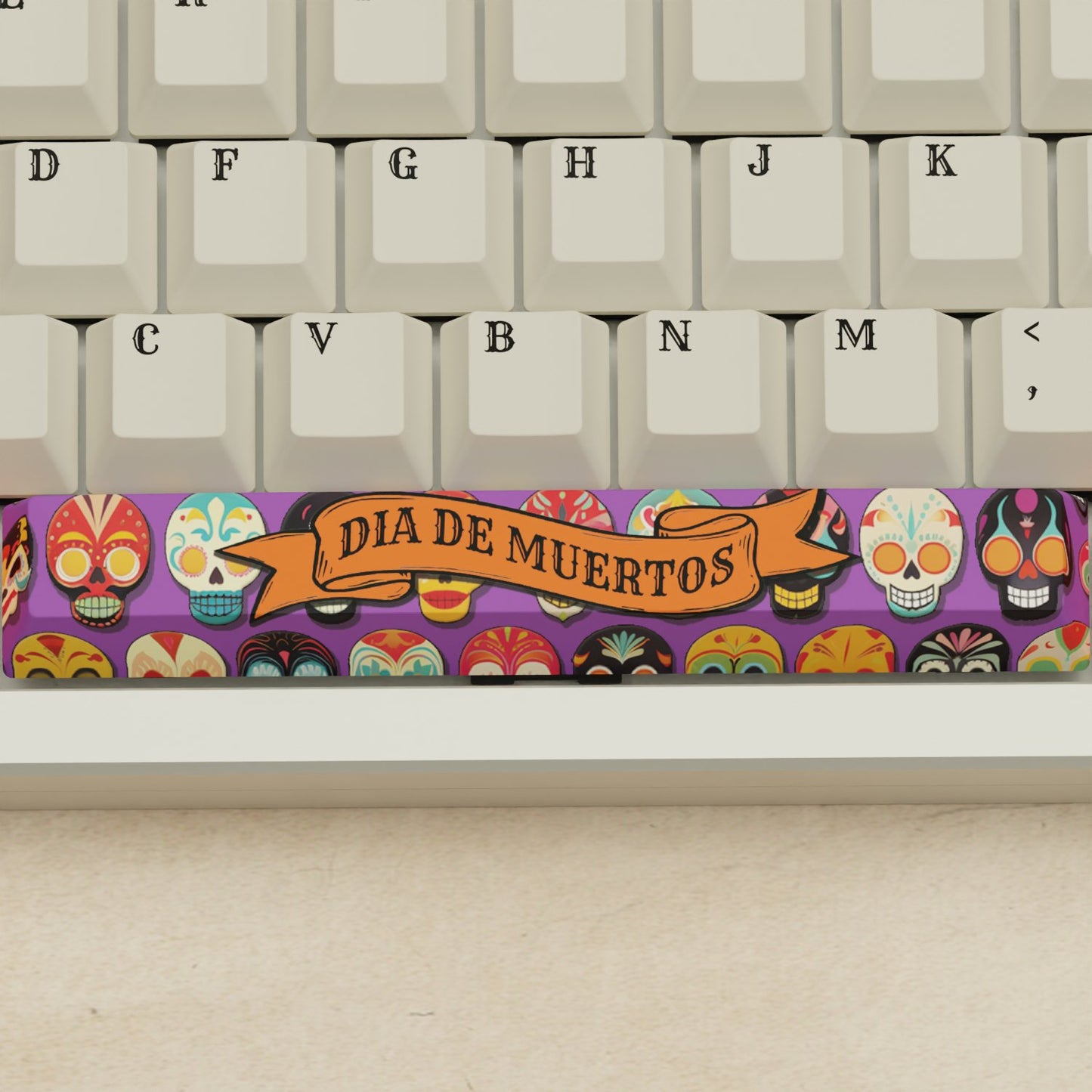 Monsgeek M5 - 100% Dia De Muertos Mechanical Keyboard - Goblintechkeys